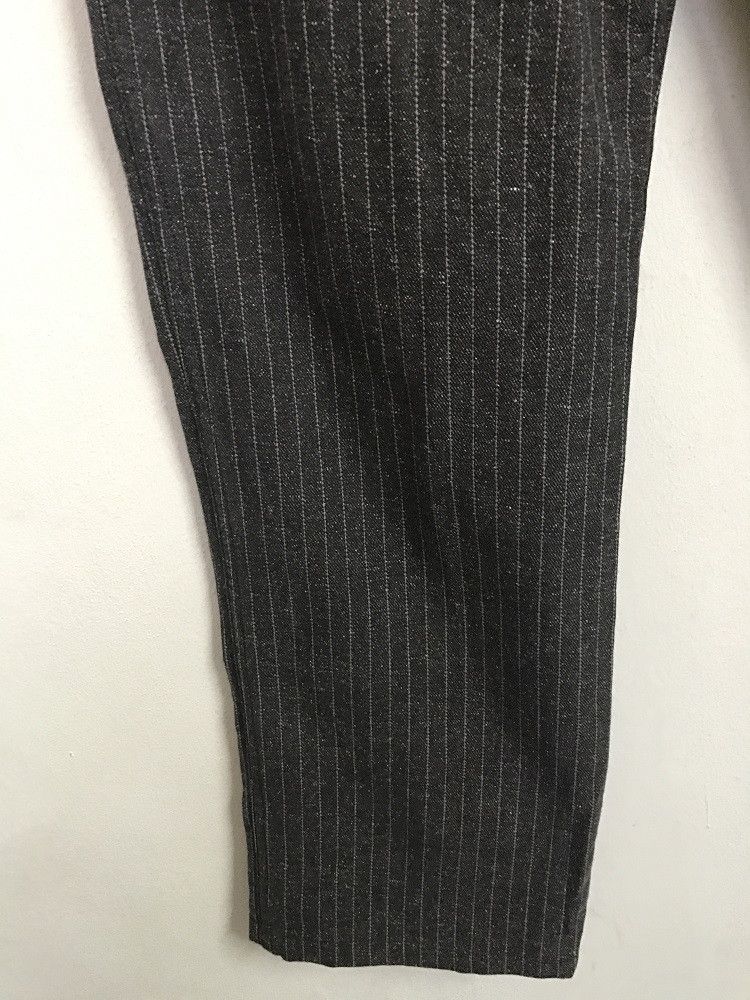 Johnbull Vintage JOHNBULL Salt & Pepper Striped Trouser Pant Size US 32 / EU 48 - 6 Thumbnail
