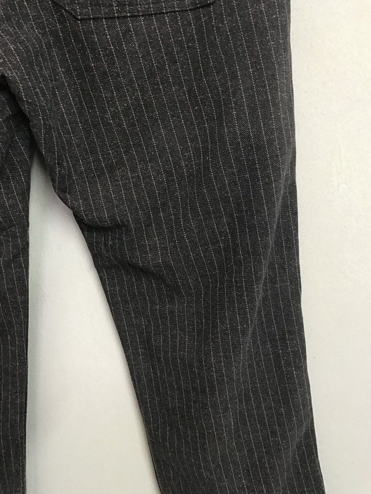 Johnbull Vintage JOHNBULL Salt & Pepper Striped Trouser Pant Size US 32 / EU 48 - 11 Thumbnail