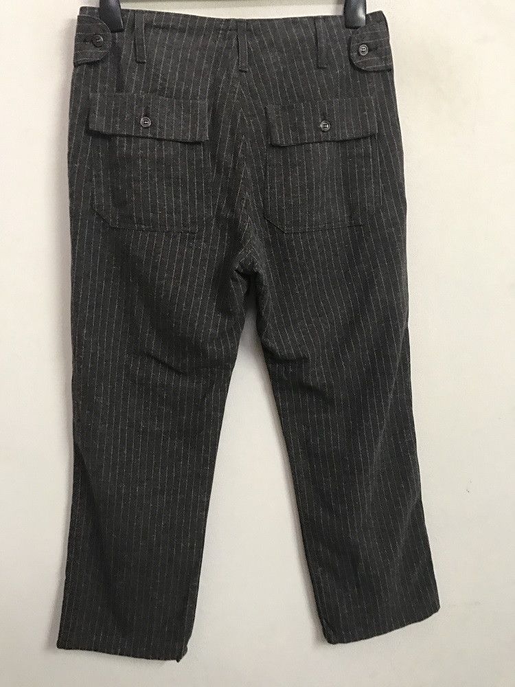 Johnbull Vintage JOHNBULL Salt & Pepper Striped Trouser Pant Size US 32 / EU 48 - 8 Thumbnail