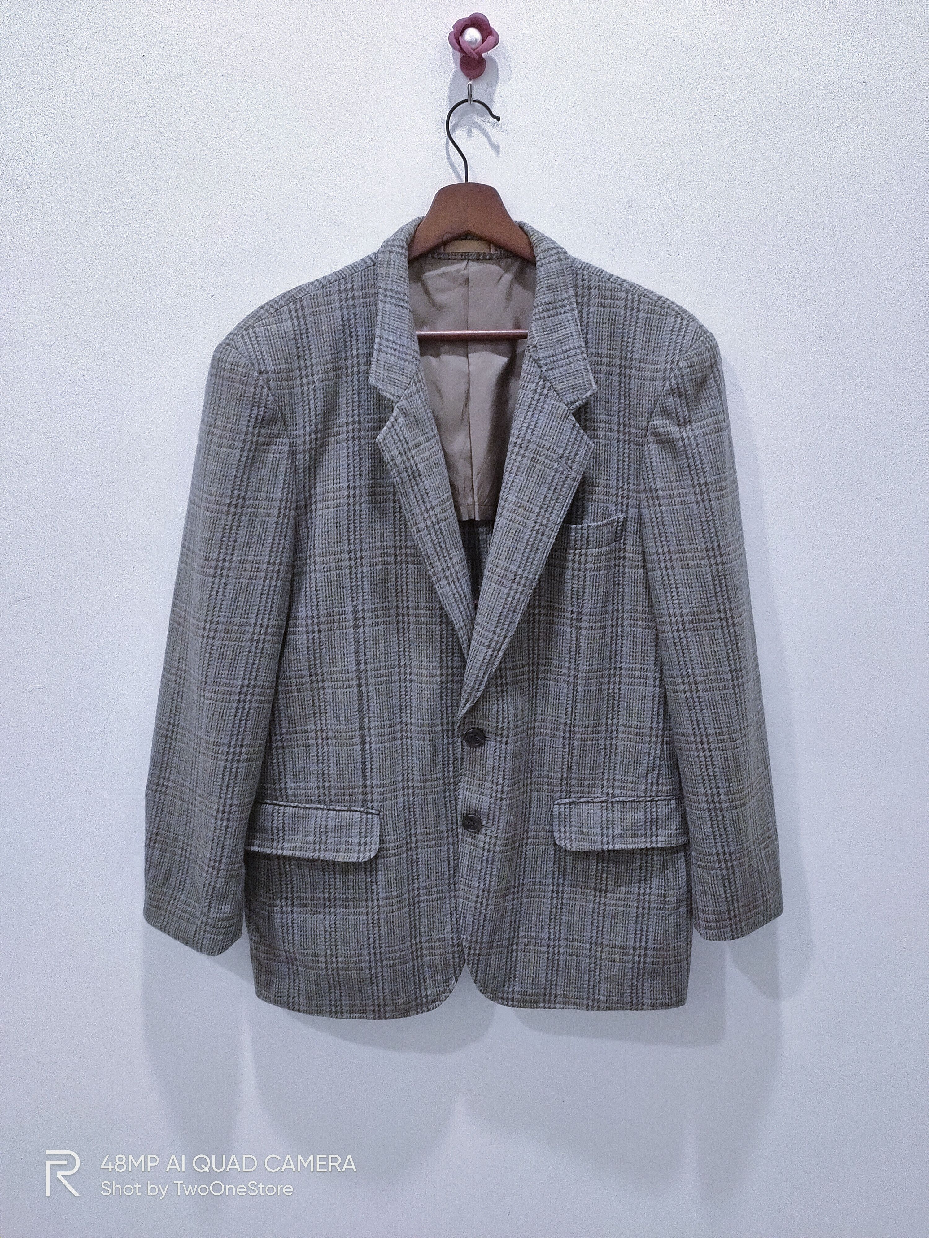 Other CAPPUCINO Glenn Plaid Check Button Down Suits Blazer Jacket Size 40L - 10 Thumbnail