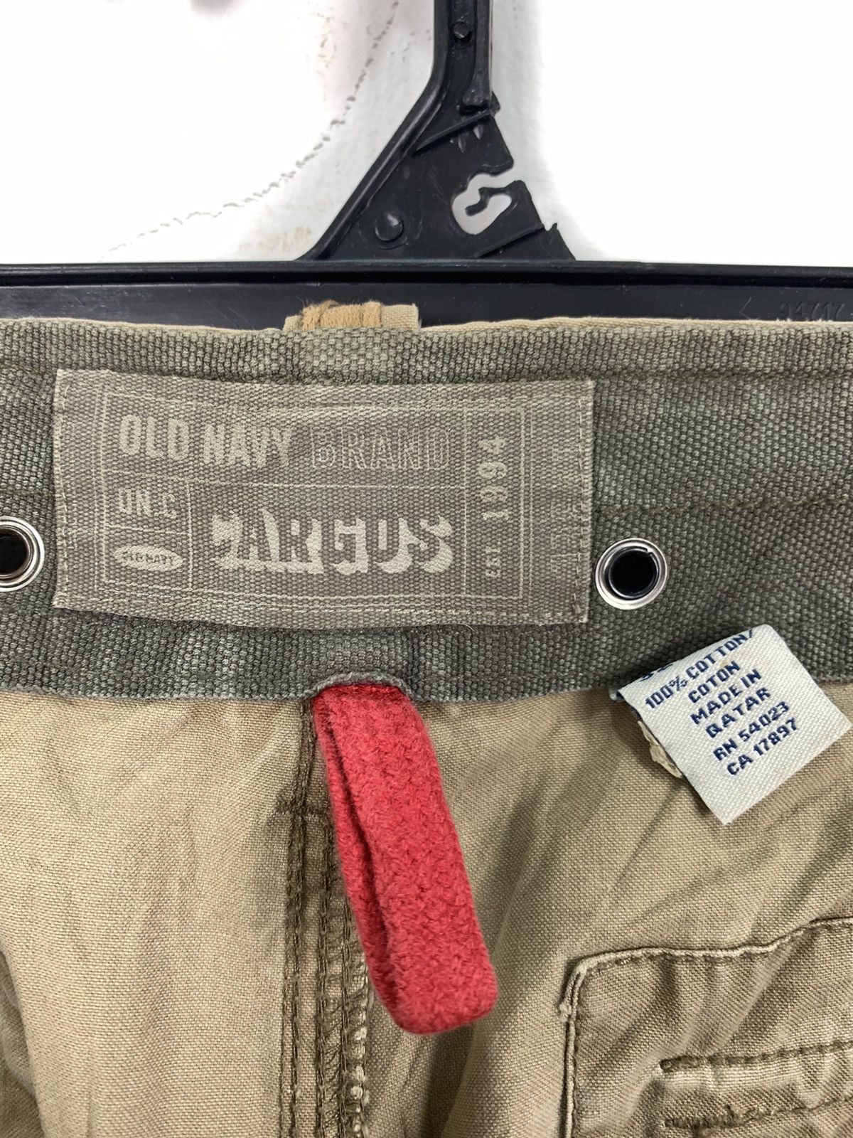Japanese Brand × Old Navy OLD NAVY Vintag 90s Khaki Baggy 7Pocket Military Cargo Pant Size US 34 / EU 50 - 21 Thumbnail