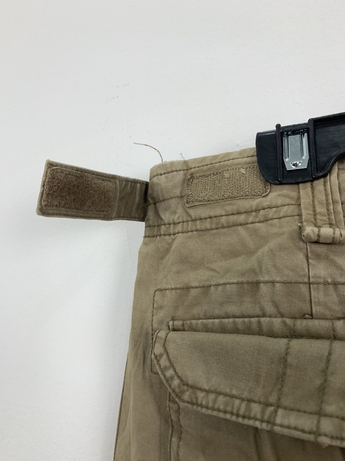 Japanese Brand × Old Navy OLD NAVY Vintag 90s Khaki Baggy 7Pocket Military Cargo Pant Size US 34 / EU 50 - 20 Thumbnail