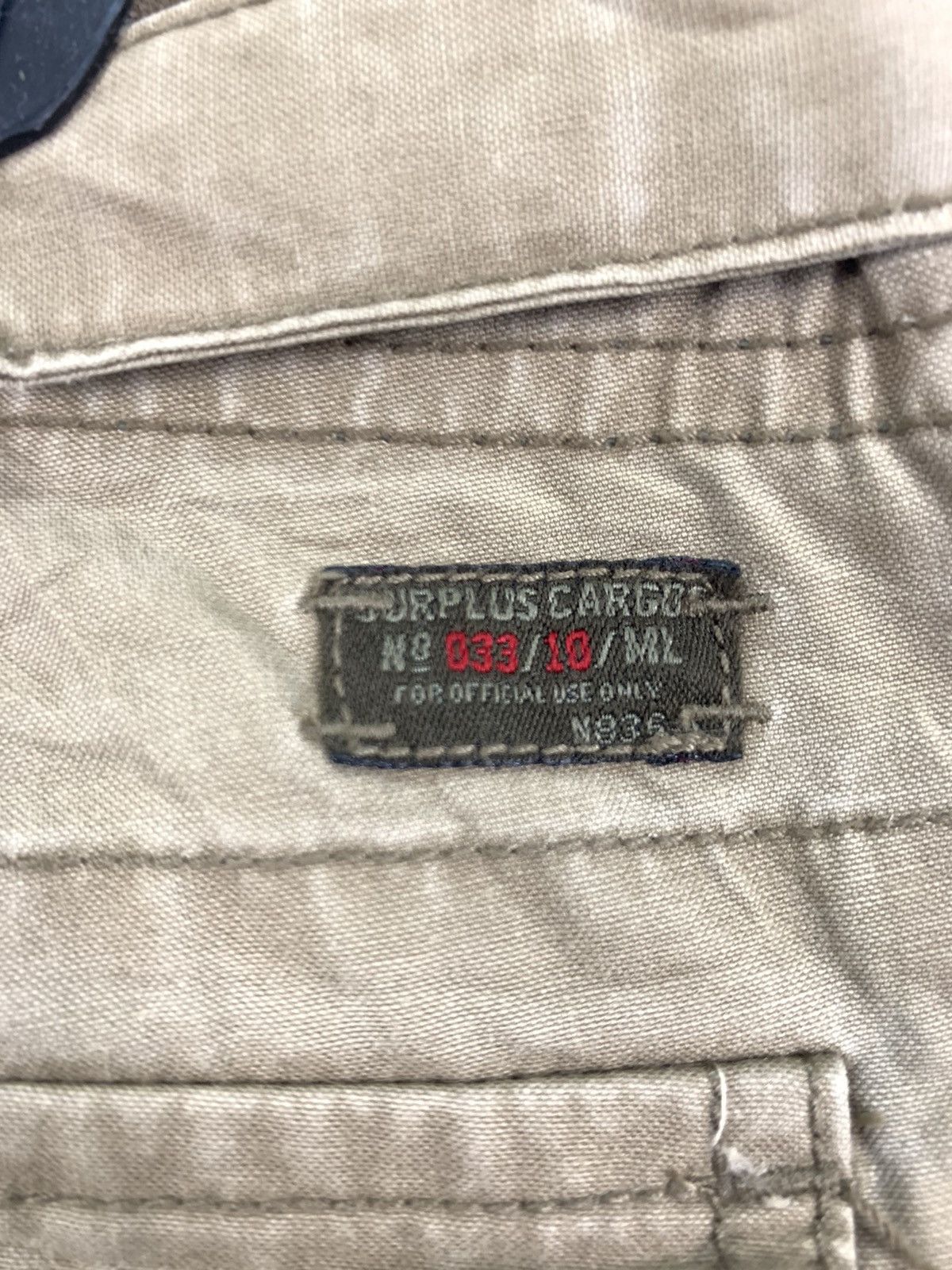 Japanese Brand × Old Navy OLD NAVY Vintag 90s Khaki Baggy 7Pocket Military Cargo Pant Size US 34 / EU 50 - 16 Thumbnail