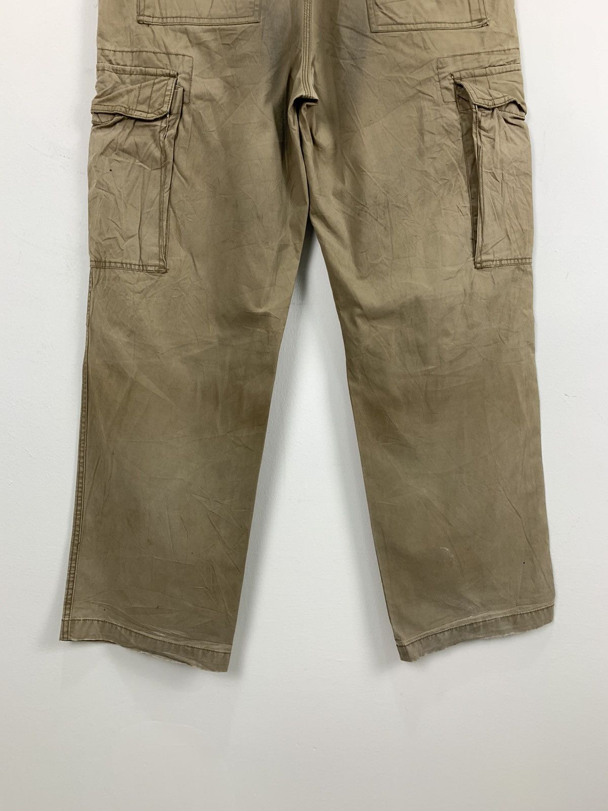 Japanese Brand × Old Navy OLD NAVY Vintag 90s Khaki Baggy 7Pocket Military Cargo Pant Size US 34 / EU 50 - 13 Thumbnail