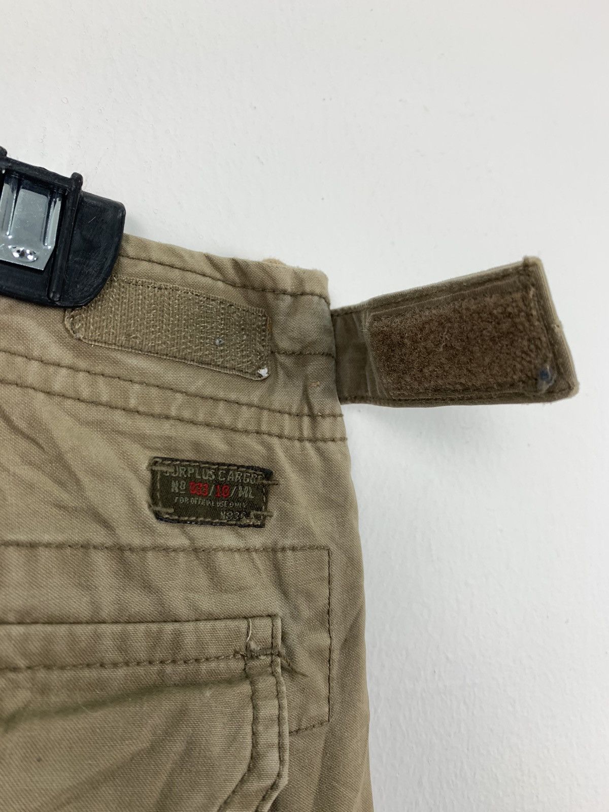 Japanese Brand × Old Navy OLD NAVY Vintag 90s Khaki Baggy 7Pocket Military Cargo Pant Size US 34 / EU 50 - 17 Thumbnail