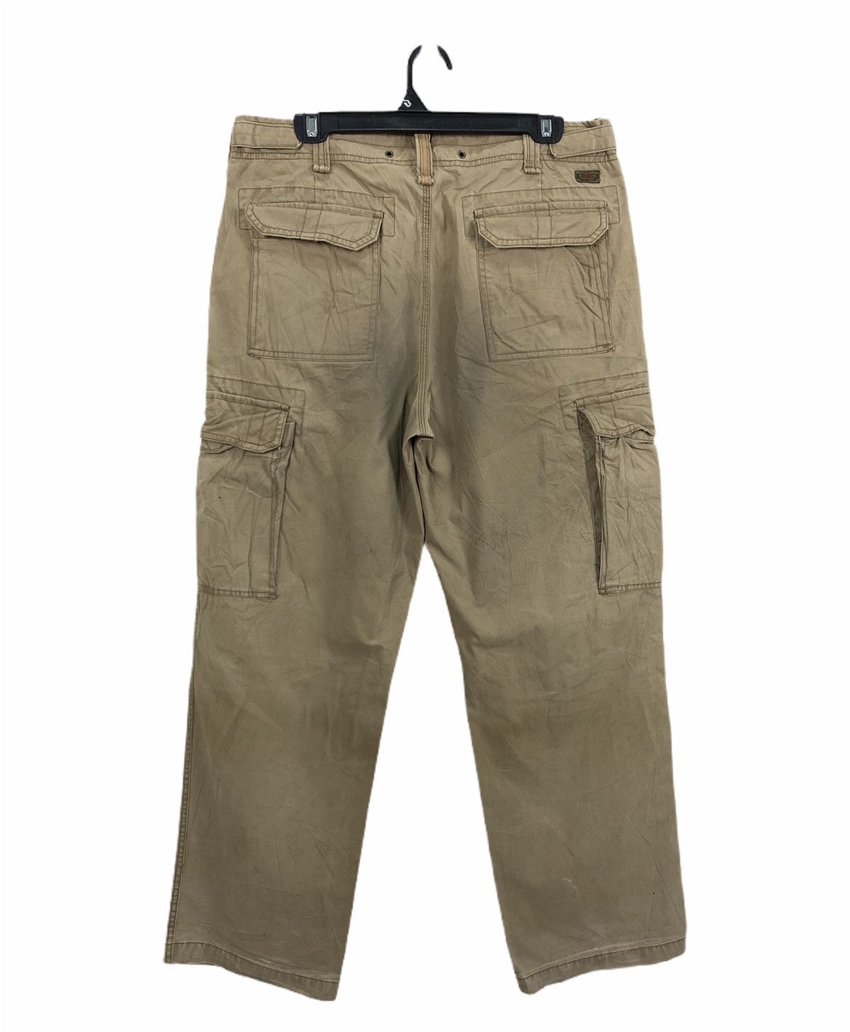 Japanese Brand × Old Navy OLD NAVY Vintag 90s Khaki Baggy 7Pocket Military Cargo Pant Size US 34 / EU 50 - 2 Thumbnail
