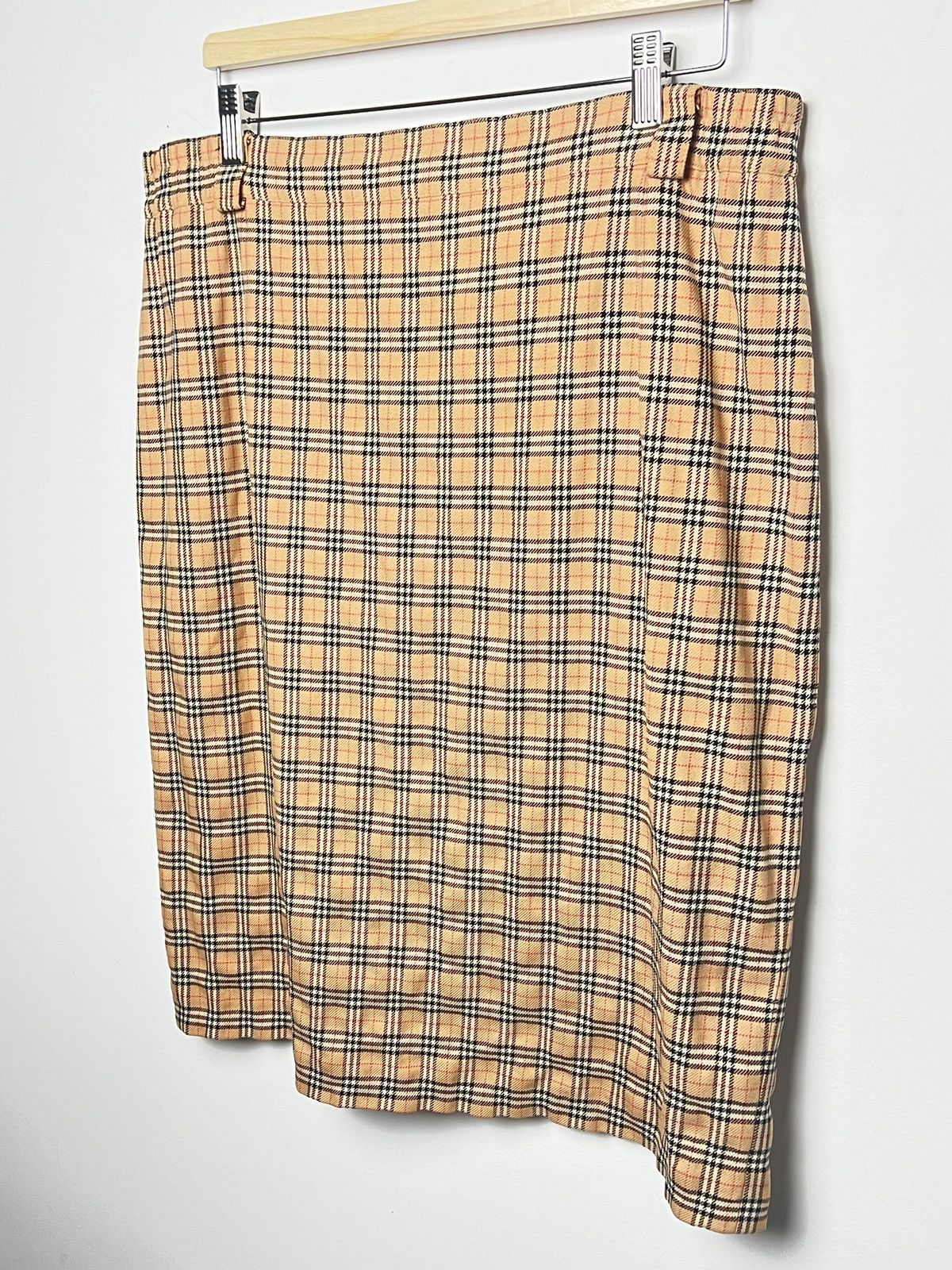 Burberry butberry skirt nova check vintage Size 36" / US 14 / IT 50 - 3 Thumbnail