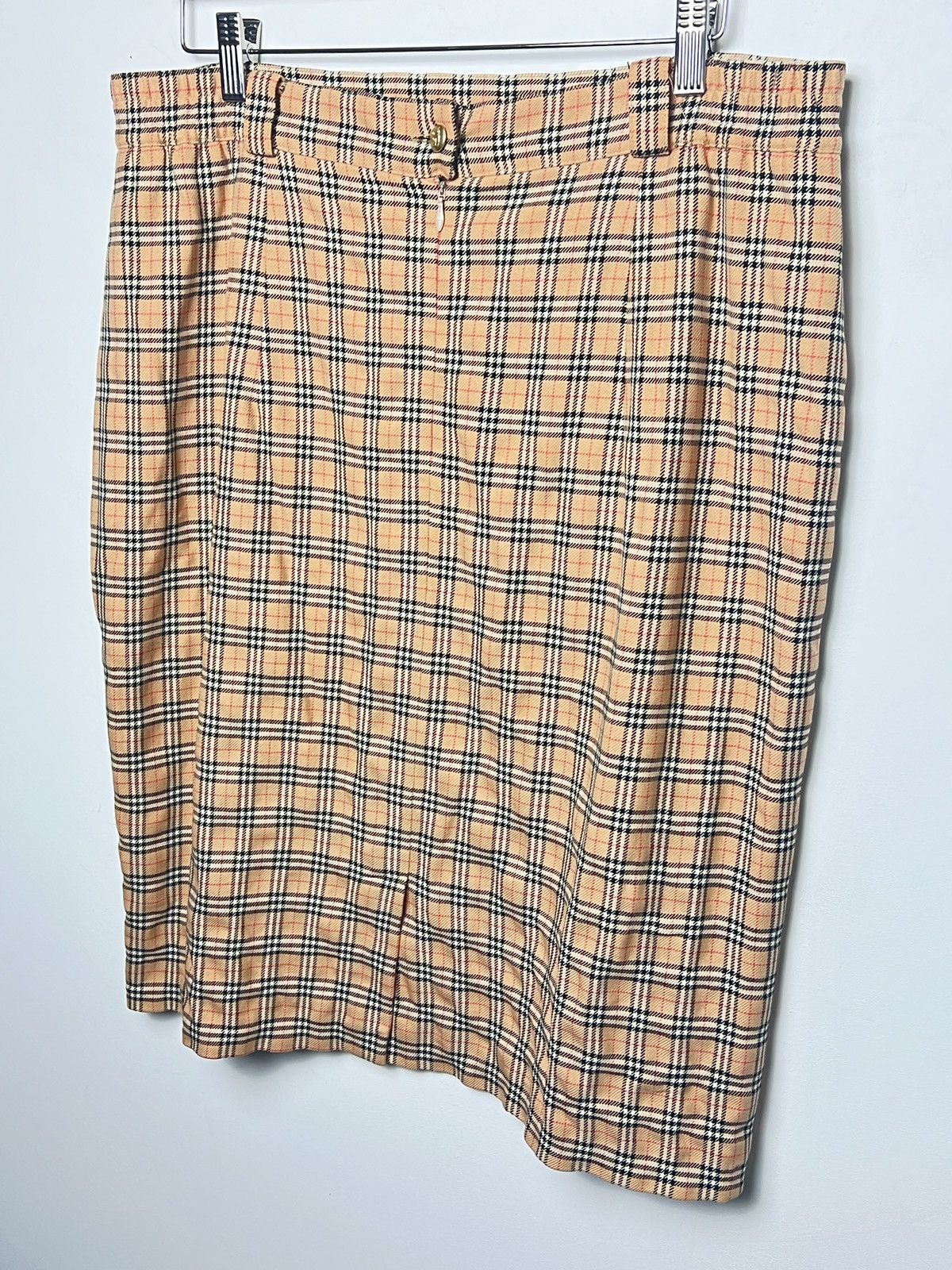 Burberry butberry skirt nova check vintage Size 36" / US 14 / IT 50 - 8 Thumbnail