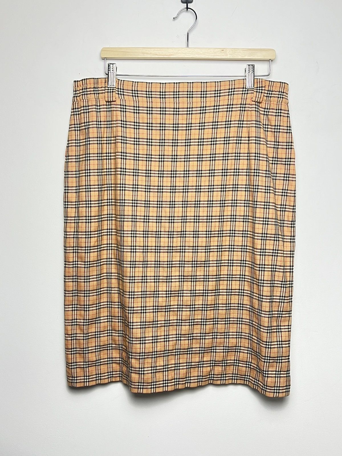Burberry butberry skirt nova check vintage Size 36" / US 14 / IT 50 - 2 Thumbnail