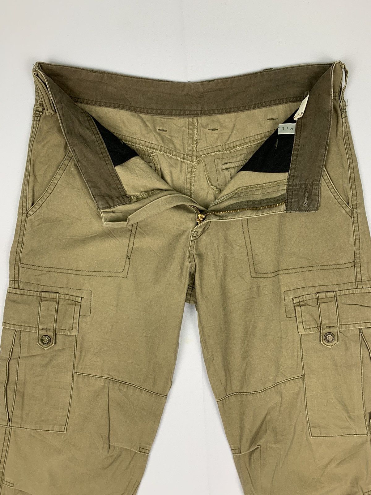 Seditionaries VILLAND Carpenter Baggy Multipocket Double Knee Cargo Pants Size US 33 - 14 Thumbnail