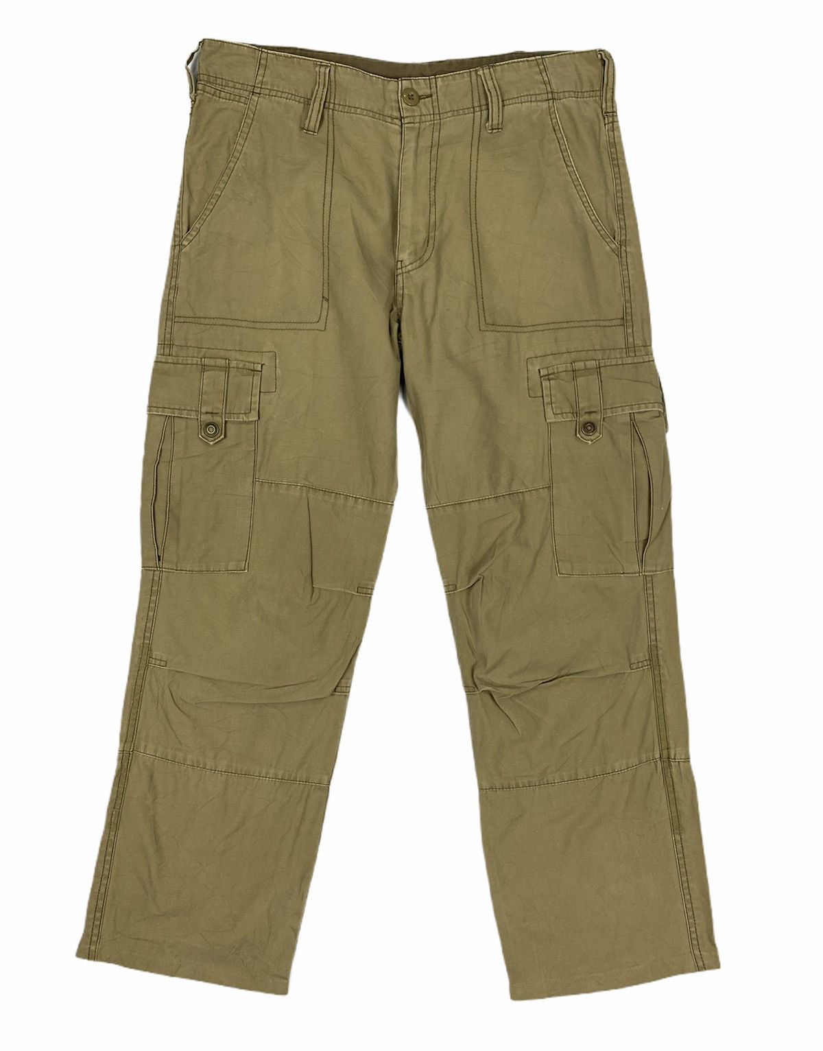 Seditionaries VILLAND Carpenter Baggy Multipocket Double Knee Cargo Pants Size US 33 - 1 Thumbnail