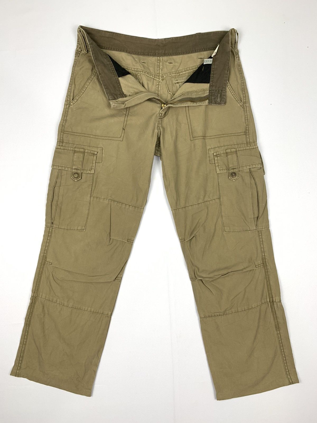 Seditionaries VILLAND Carpenter Baggy Multipocket Double Knee Cargo Pants Size US 33 - 5 Thumbnail