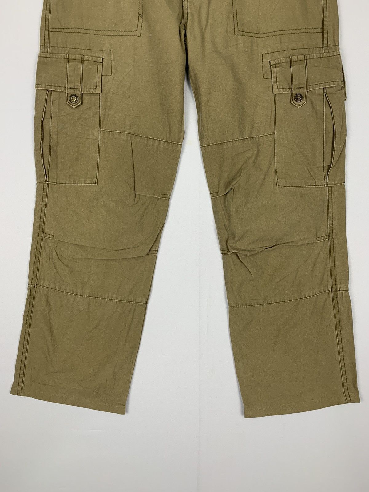 Seditionaries VILLAND Carpenter Baggy Multipocket Double Knee Cargo Pants Size US 33 - 7 Thumbnail