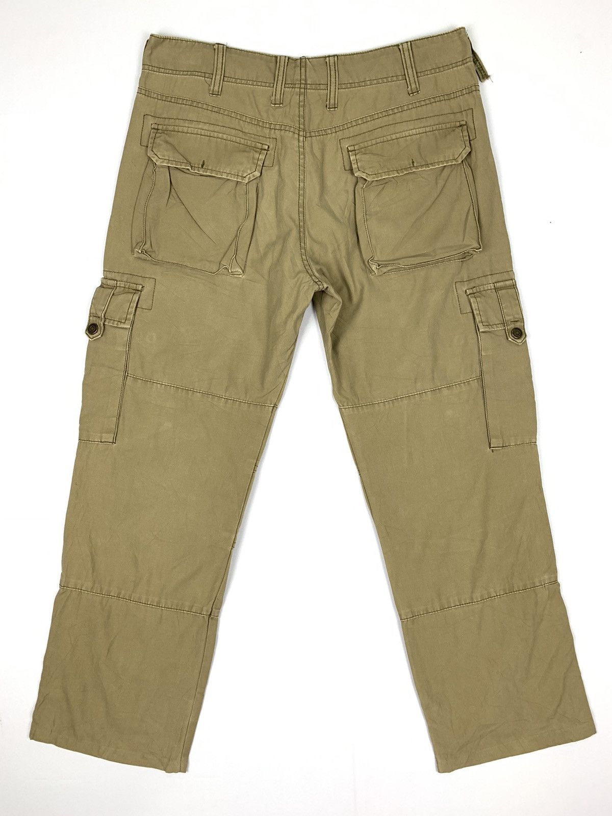 Seditionaries VILLAND Carpenter Baggy Multipocket Double Knee Cargo Pants Size US 33 - 4 Thumbnail
