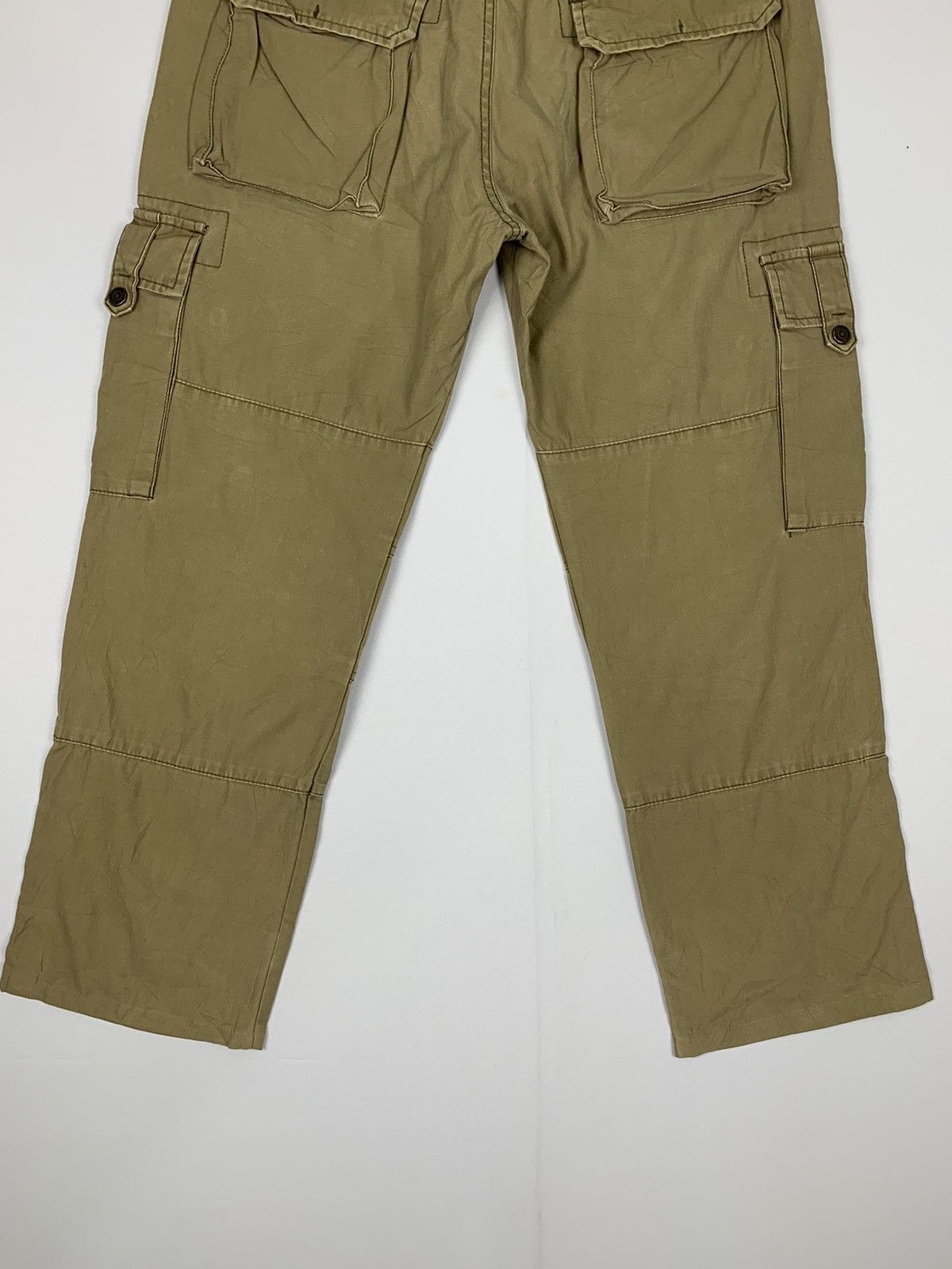 Seditionaries VILLAND Carpenter Baggy Multipocket Double Knee Cargo Pants Size US 33 - 11 Thumbnail