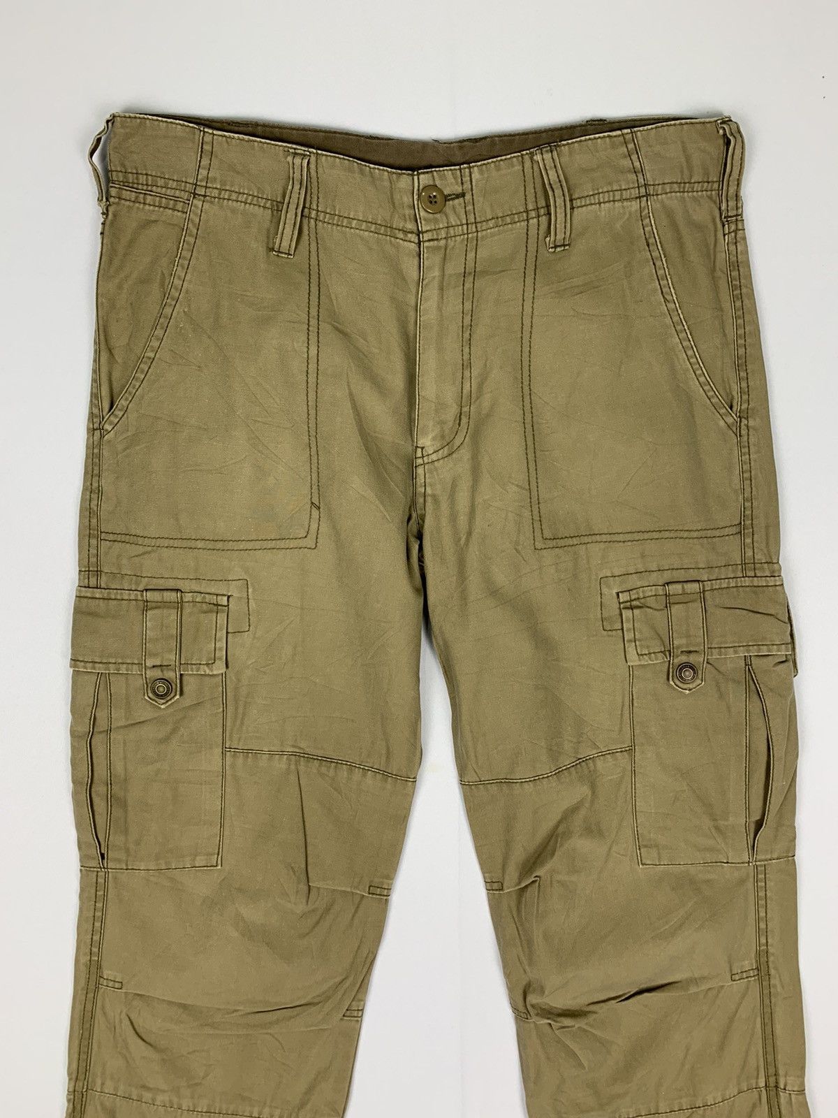 Seditionaries VILLAND Carpenter Baggy Multipocket Double Knee Cargo Pants Size US 33 - 6 Thumbnail
