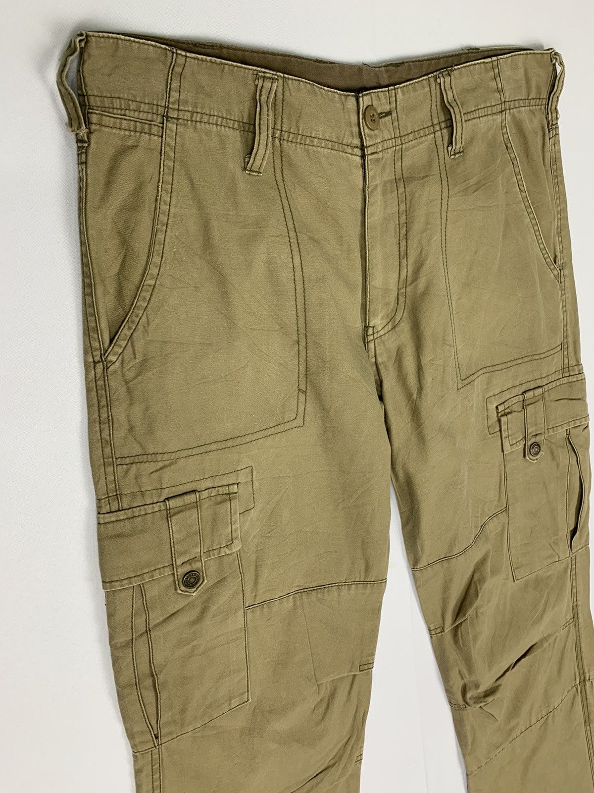 Seditionaries VILLAND Carpenter Baggy Multipocket Double Knee Cargo Pants Size US 33 - 8 Thumbnail