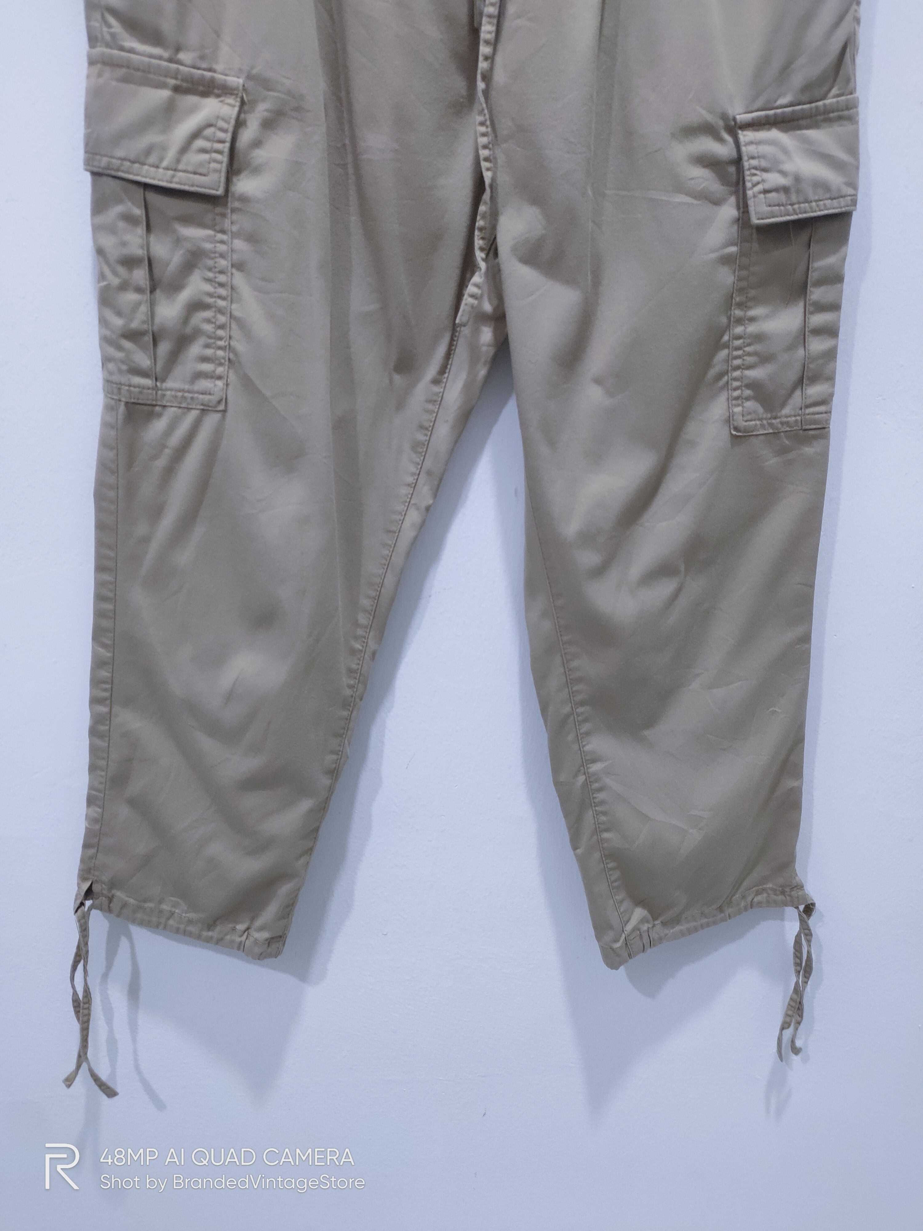 Japanese Brand × Muji × Seditionaries MUJI Pullover Drawstring Multipocket Tactical Art CargoPant Size US 28 / EU 44 - 4 Thumbnail