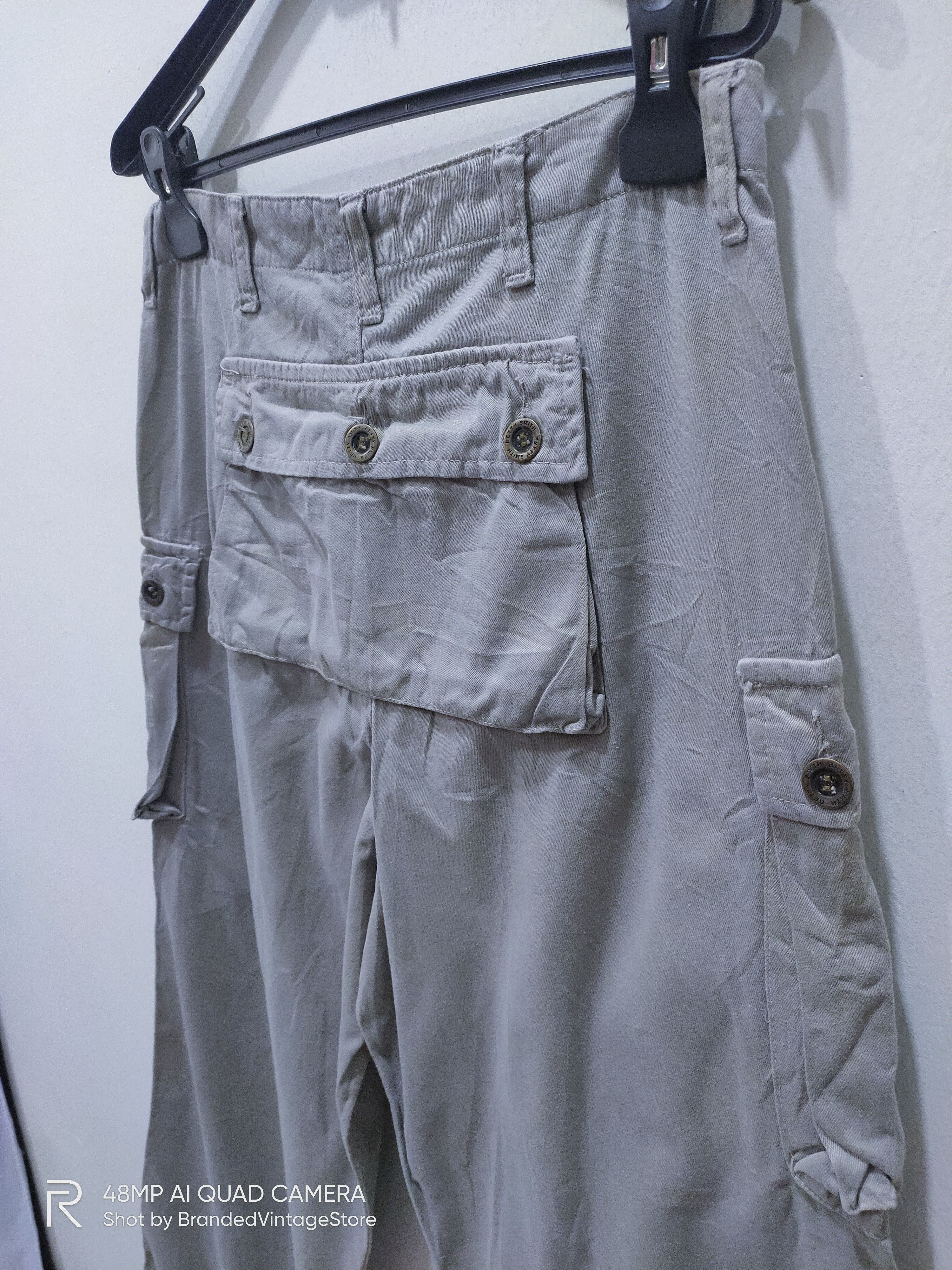 Japanese Brand × Parajumpers × The Smiths BETTY SMITH Parachute Box Pocket Utility Cargo Monkey Pant Size US 30 / EU 46 - 12 Thumbnail