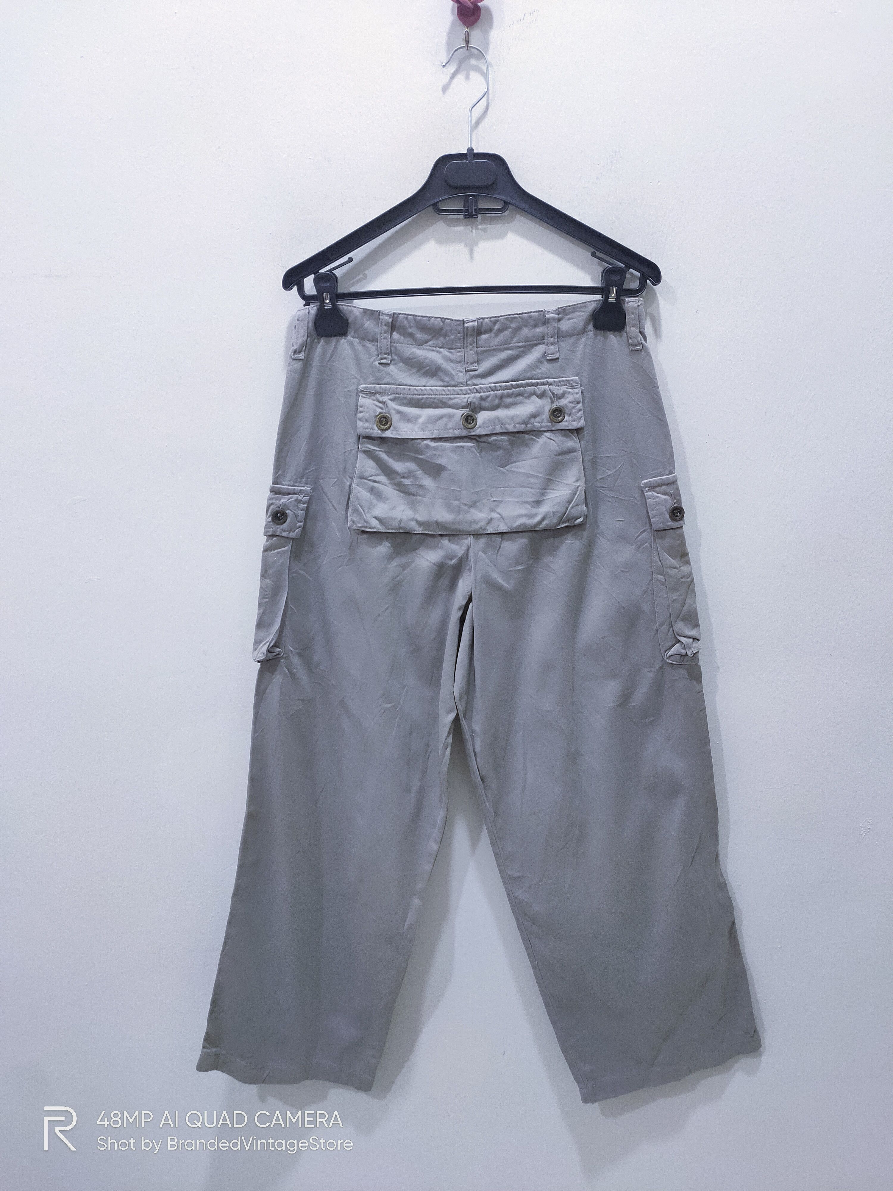 Japanese Brand × Parajumpers × The Smiths BETTY SMITH Parachute Box Pocket Utility Cargo Monkey Pant Size US 30 / EU 46 - 1 Thumbnail