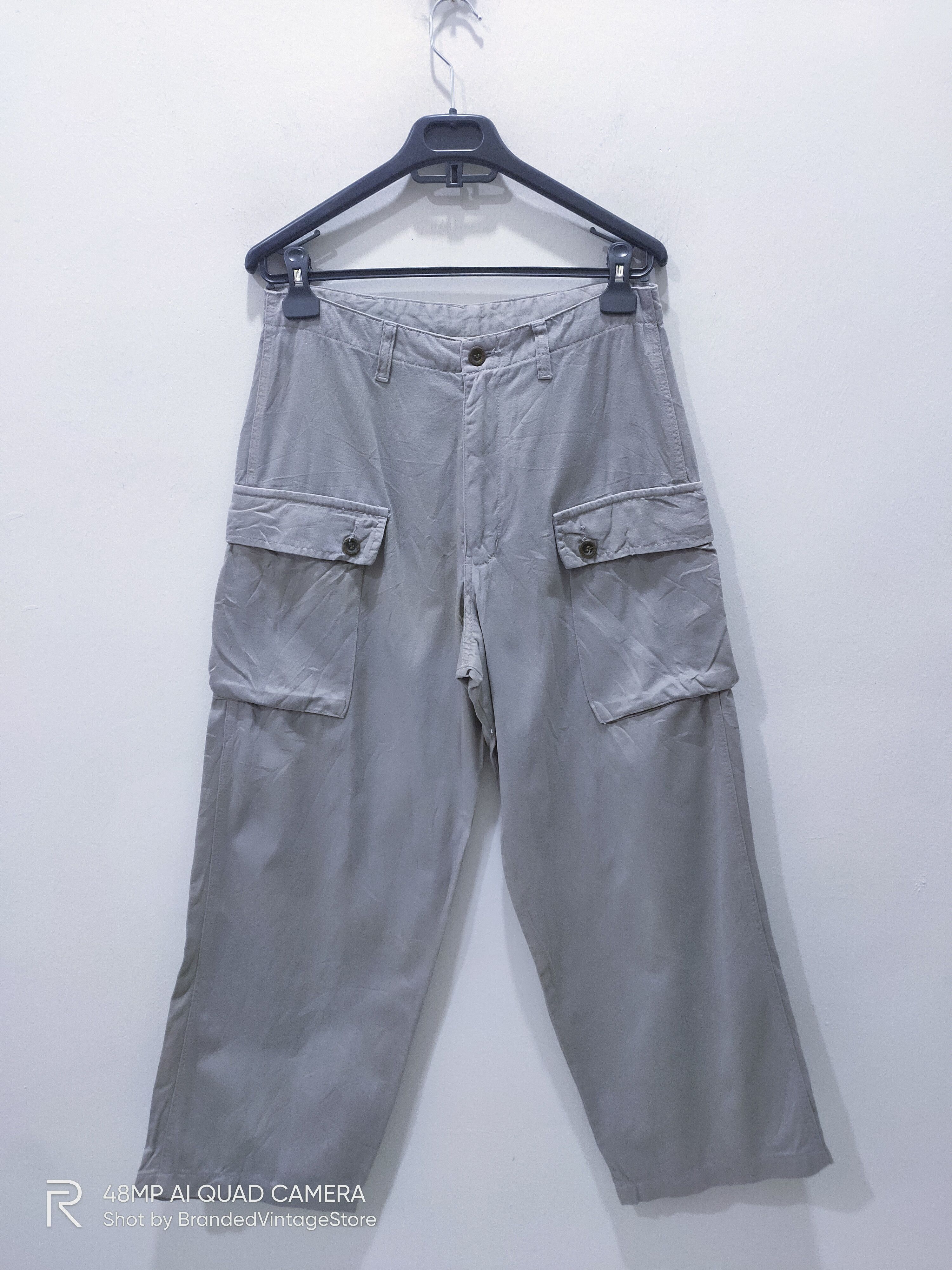 Japanese Brand × Parajumpers × The Smiths BETTY SMITH Parachute Box Pocket Utility Cargo Monkey Pant Size US 30 / EU 46 - 2 Thumbnail