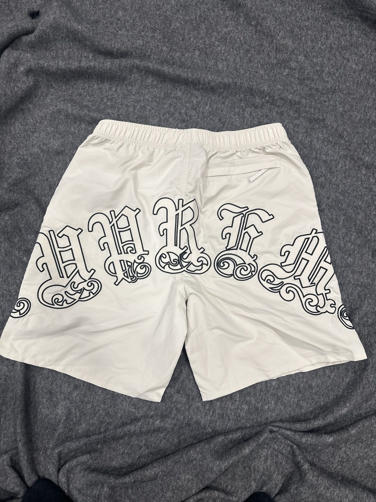 Supreme Long Nylon Short Black | eBay Supreme Old English Nylon