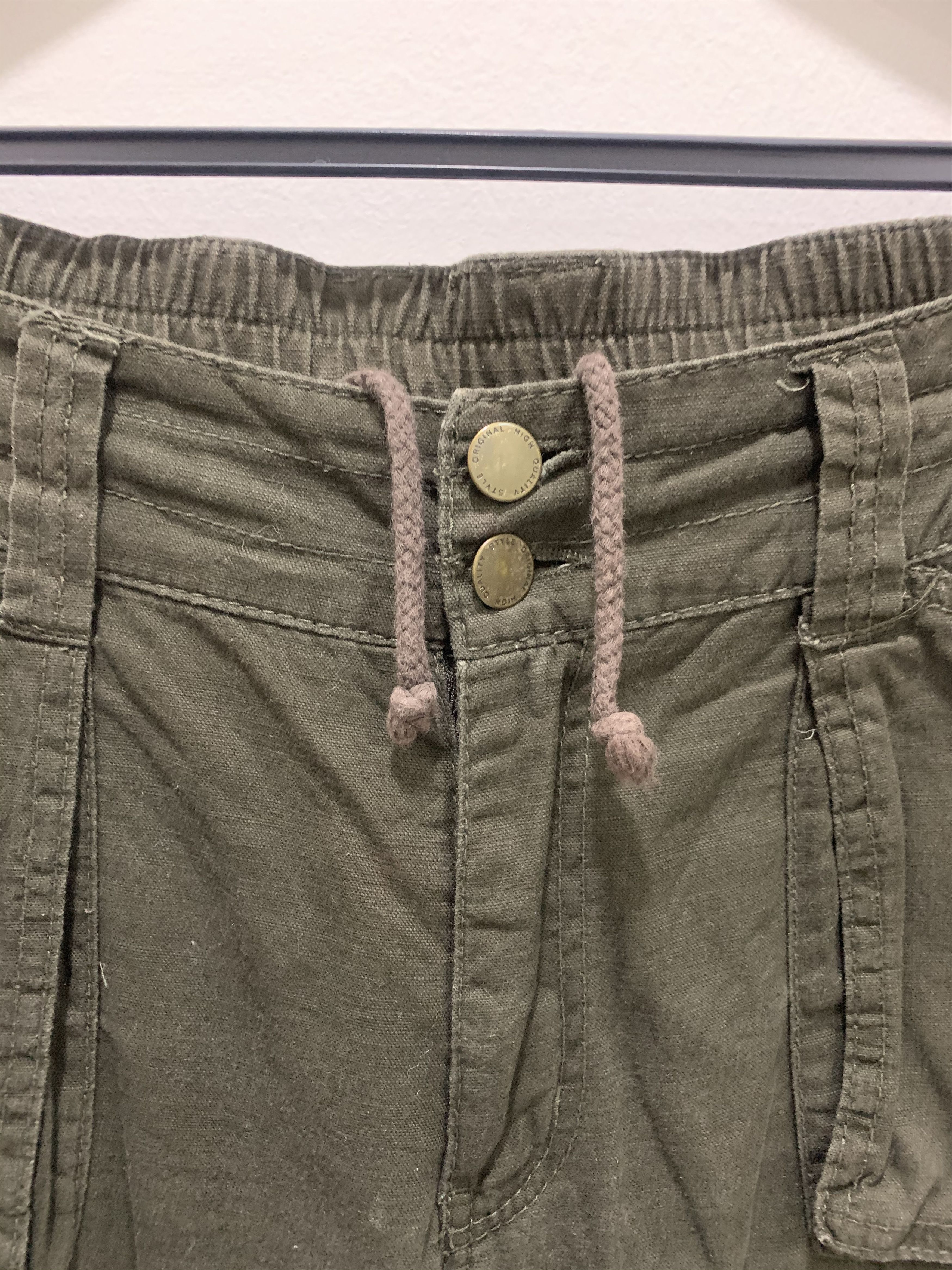 Japanese Brand × Seditionaries Rare Spring Leg Carpenter Baggy Multipocket Cargo Crop Pant Size US 32 / EU 48 - 8 Thumbnail