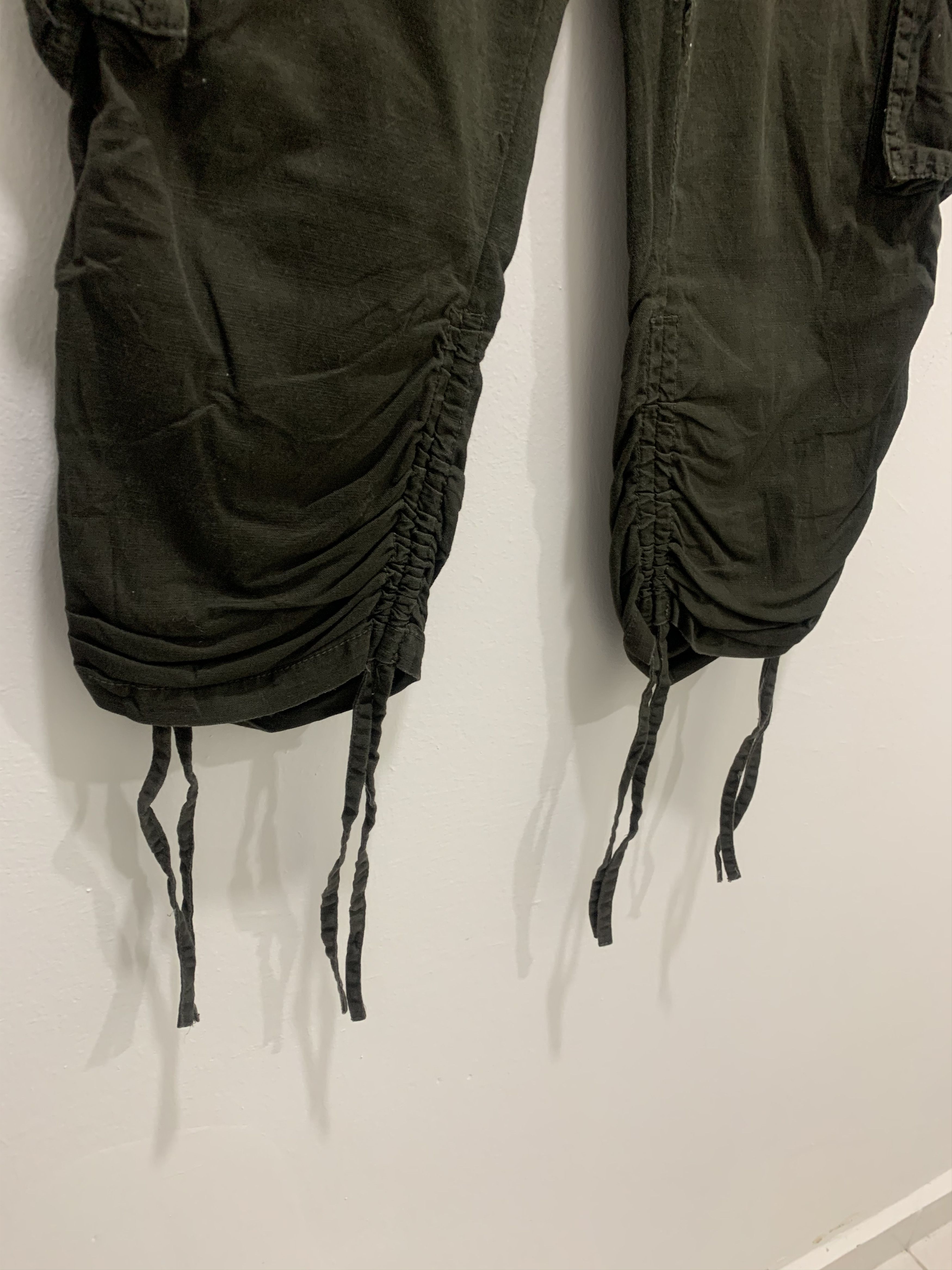 Japanese Brand × Seditionaries Rare Spring Leg Carpenter Baggy Multipocket Cargo Crop Pant Size US 32 / EU 48 - 10 Thumbnail