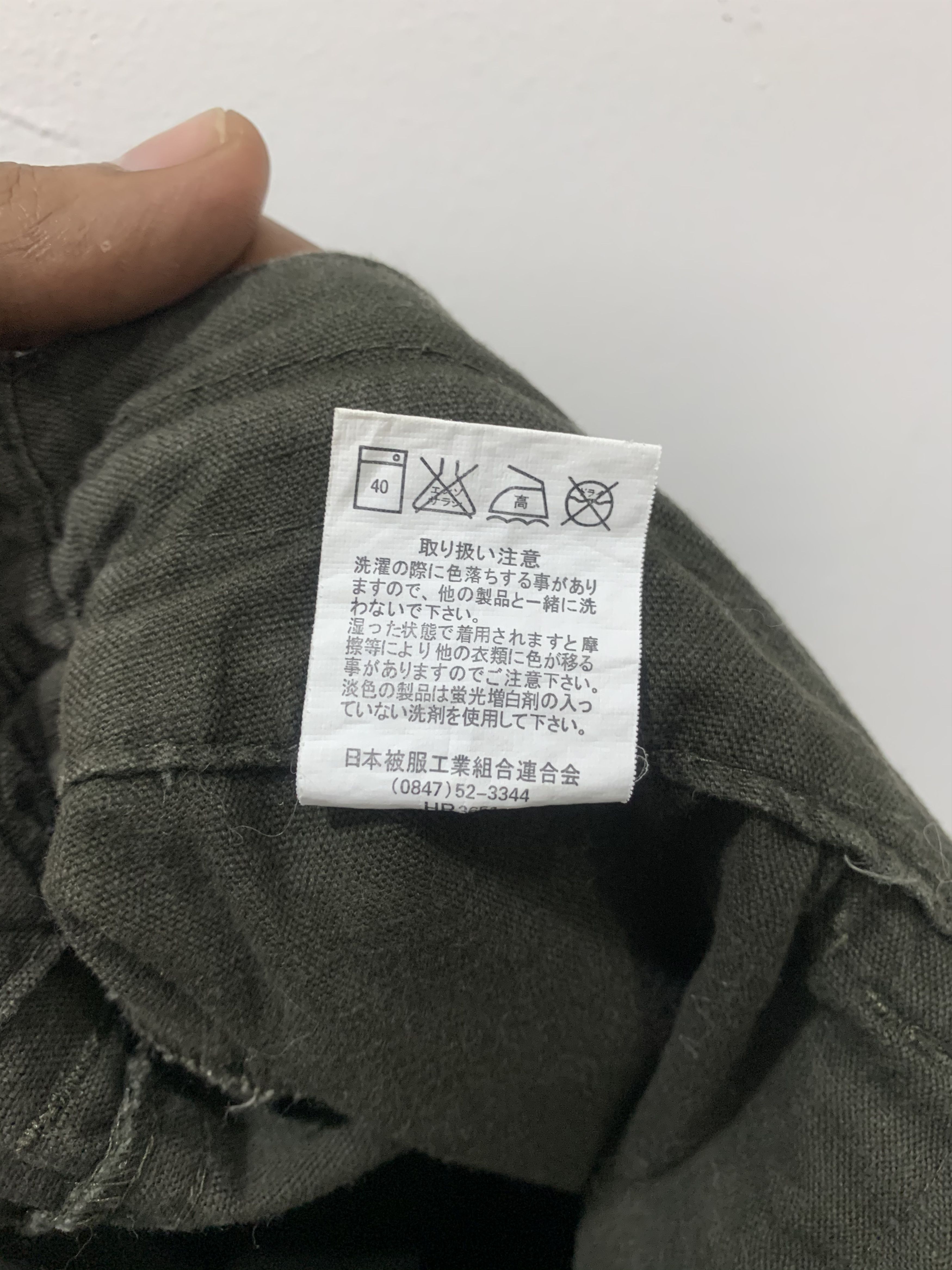 Japanese Brand × Seditionaries Rare Spring Leg Carpenter Baggy Multipocket Cargo Crop Pant Size US 32 / EU 48 - 19 Thumbnail