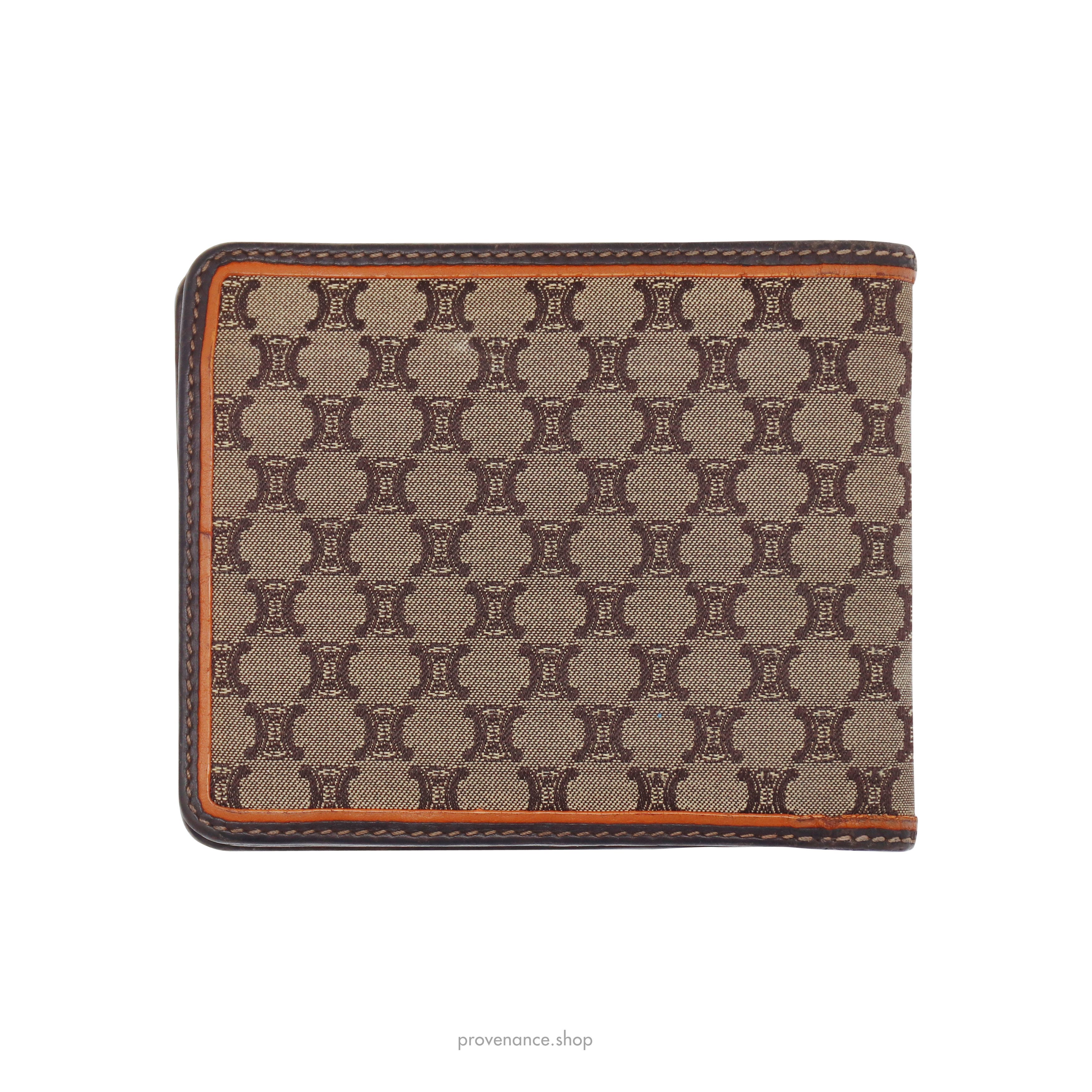 Celine 🔴 Celine Bifold Wallet - Triomphe Jacquard Size ONE SIZE - 4 Thumbnail