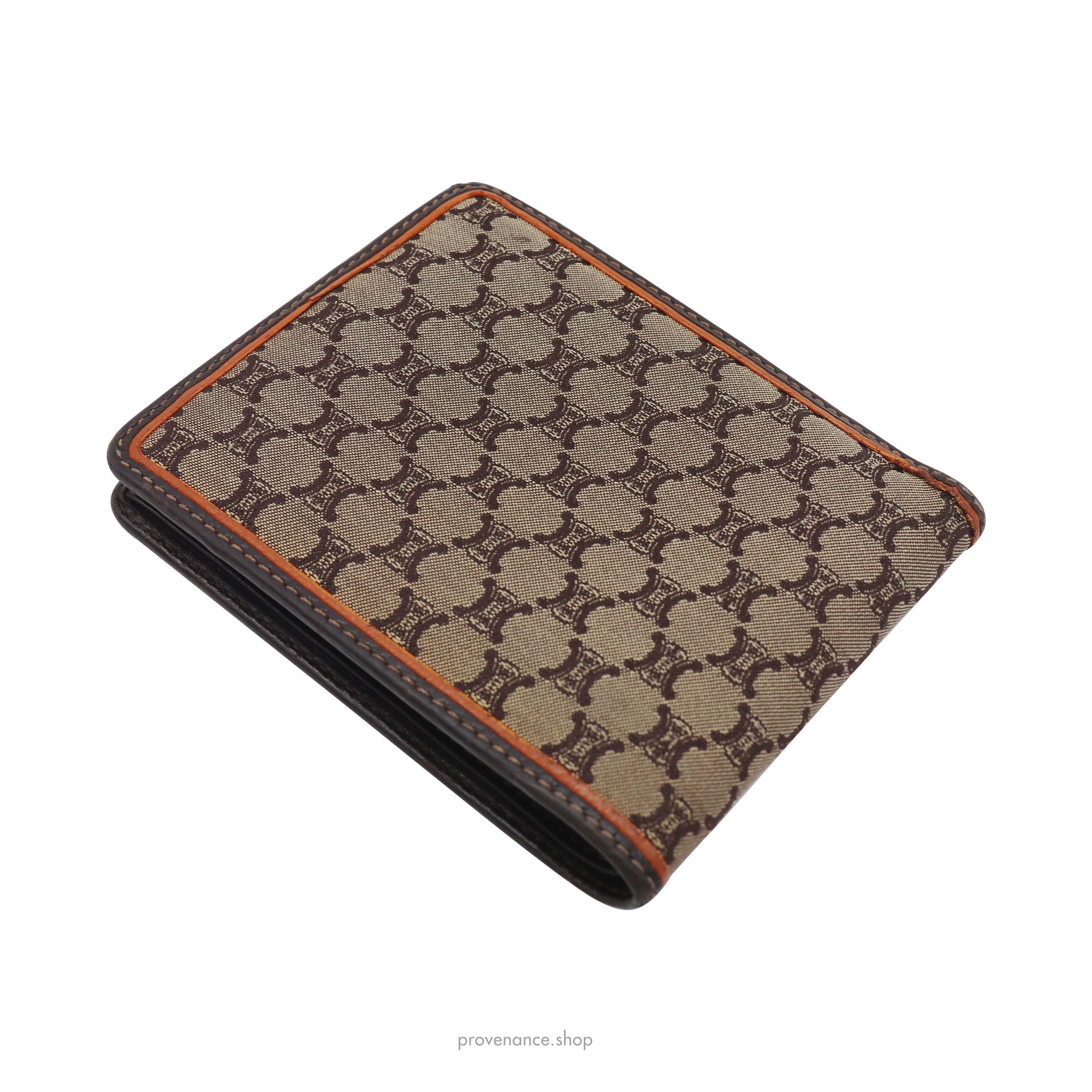 Celine 🔴 Celine Bifold Wallet - Triomphe Jacquard Size ONE SIZE - 3 Thumbnail