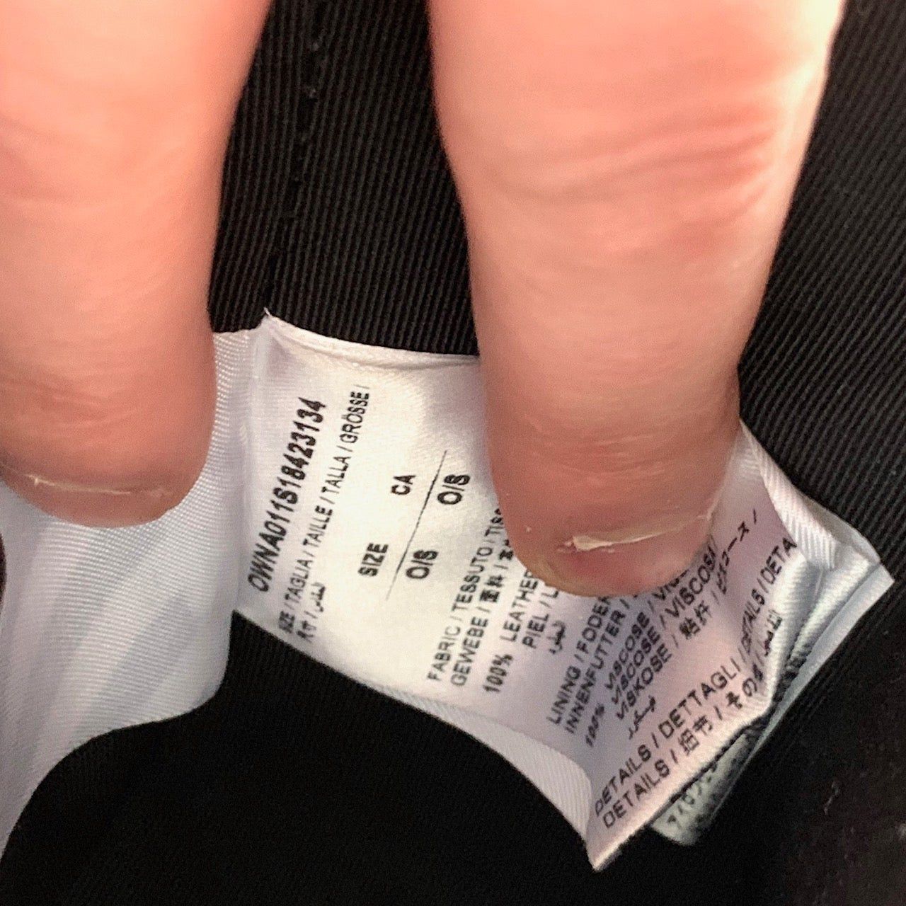 Off-White Off-White Pale Pink Binder Clip Leather Bag Size ONE SIZE - 12 Thumbnail