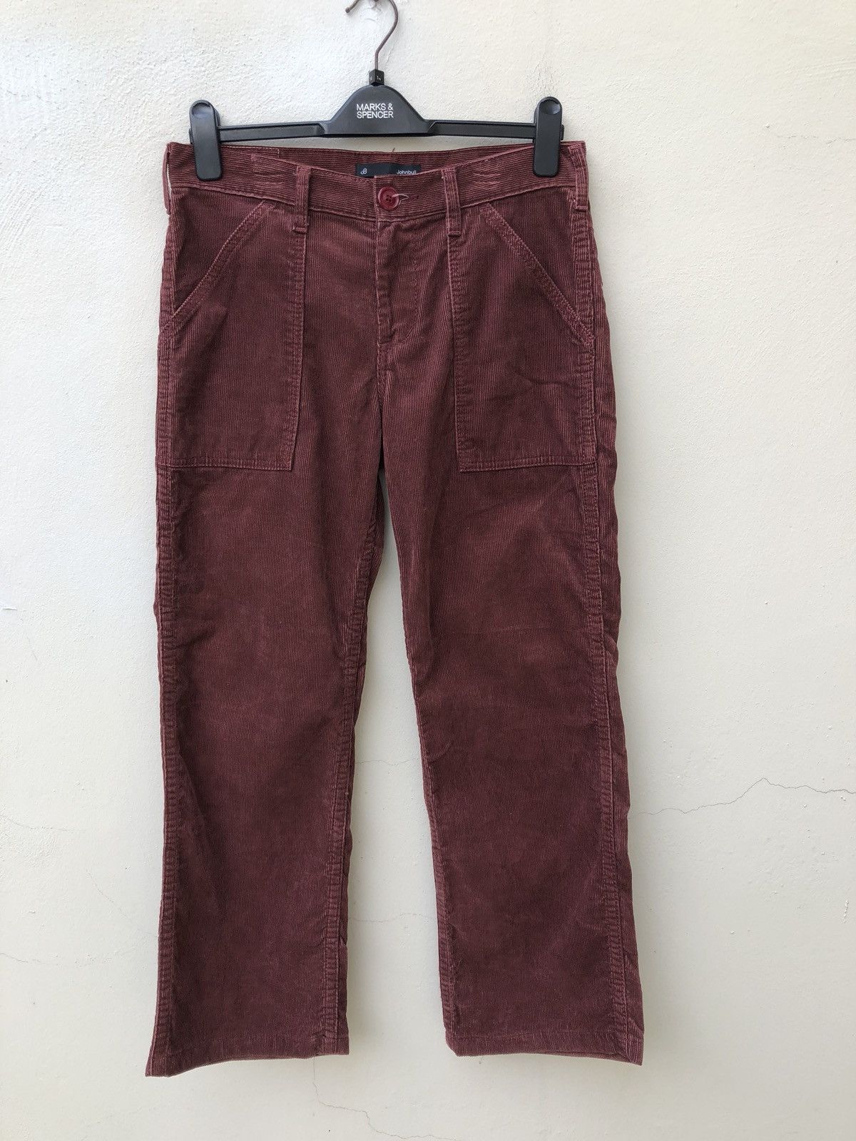 Johnbull JOHNBULL Japan Cinch Back Corduroy Fatigue Size US 32 / EU 48 - 1 Thumbnail