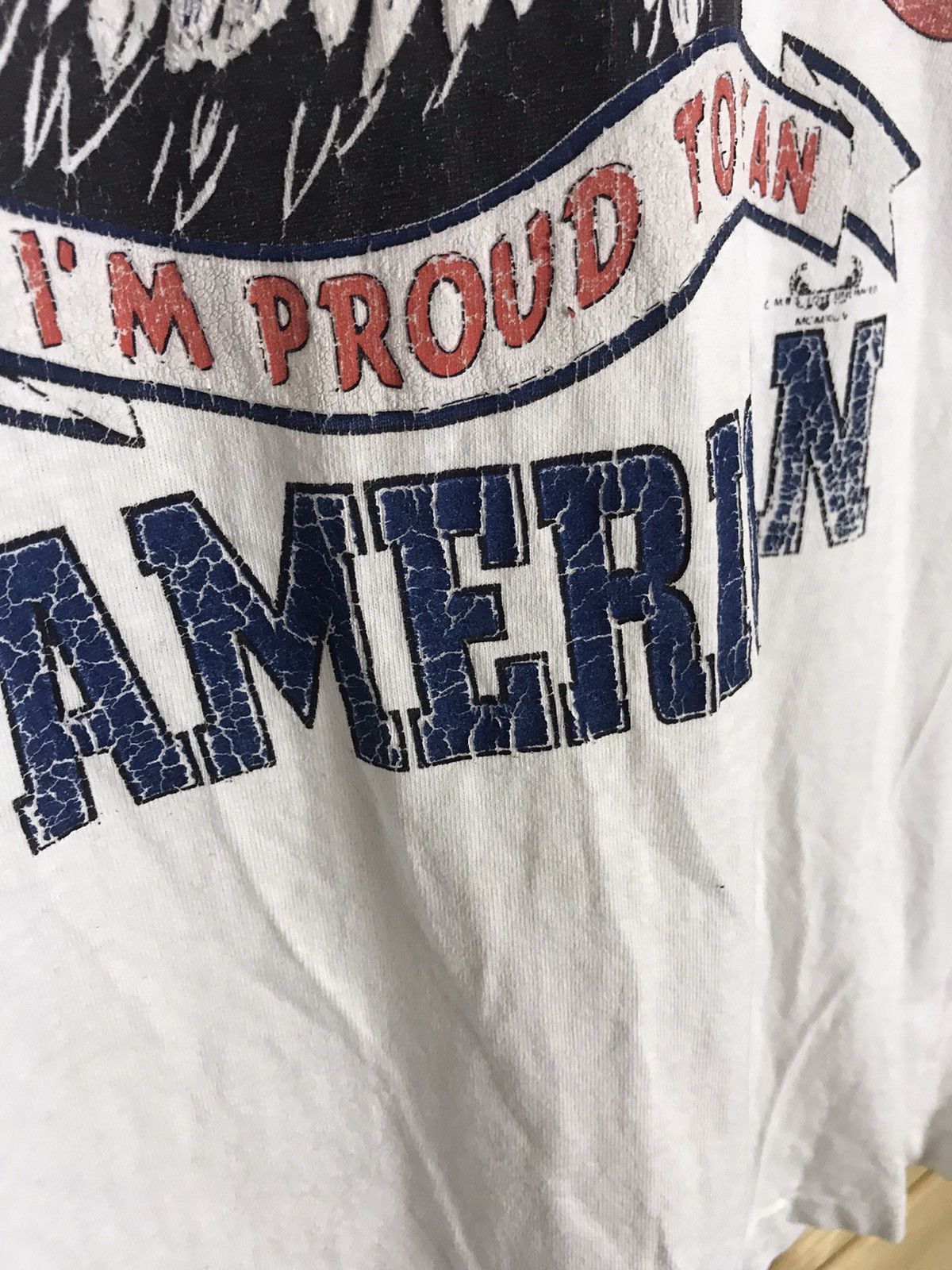 Vintage Vintage all American star single stitch t-shirt Size US L / EU 52-54 / 3 - 5 Thumbnail