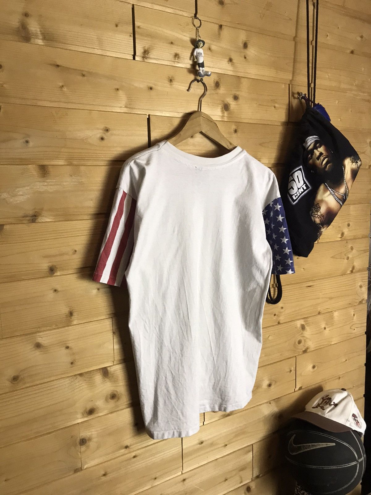 Vintage Vintage all American star single stitch t-shirt Size US L / EU 52-54 / 3 - 9 Thumbnail