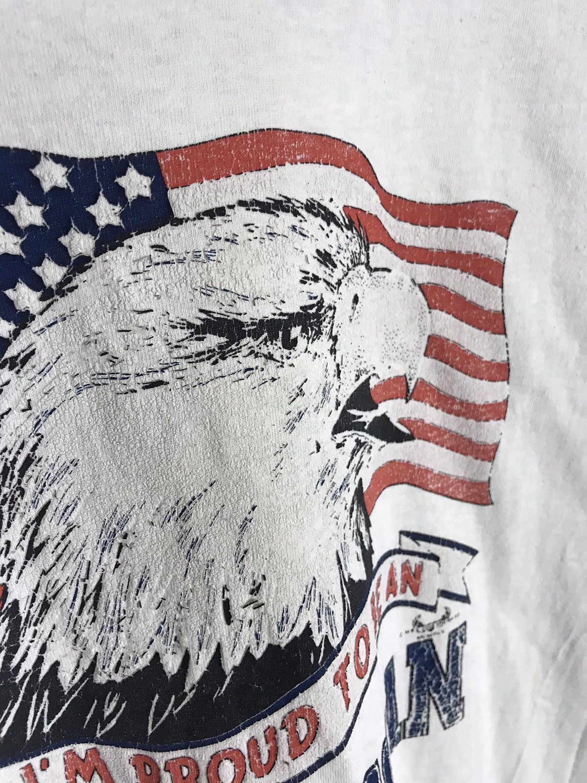 Vintage Vintage all American star single stitch t-shirt Size US L / EU 52-54 / 3 - 4 Thumbnail