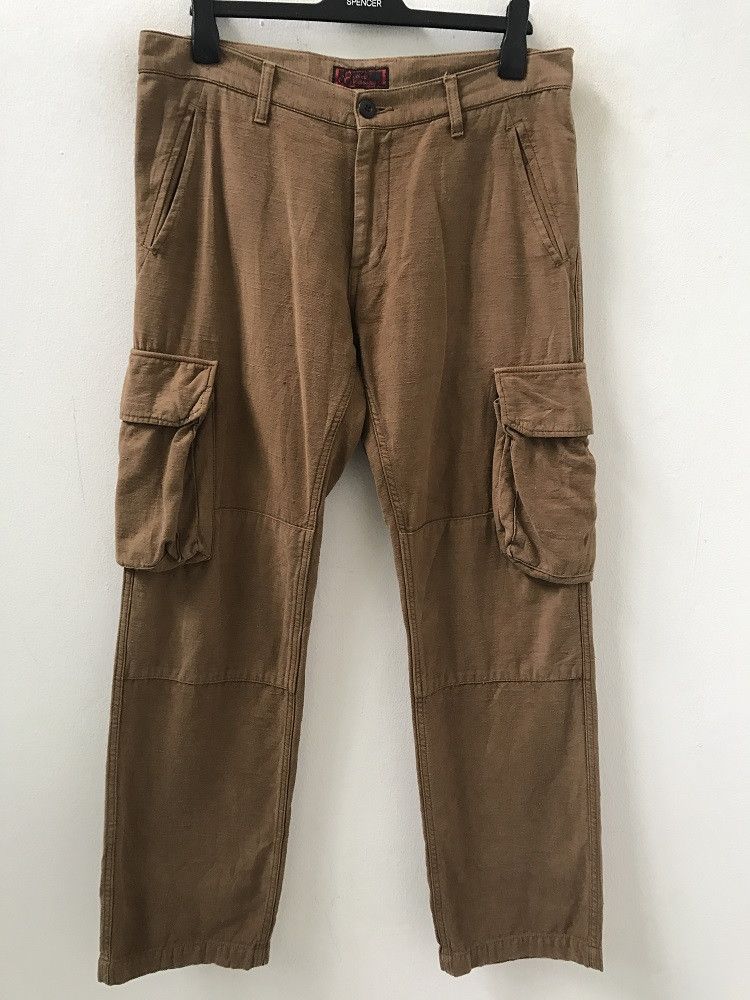 Johnbull Vintage Johnbull Kojima Made in Japan Cargo Trouser Pant Size US 34 / EU 50 - 1 Thumbnail