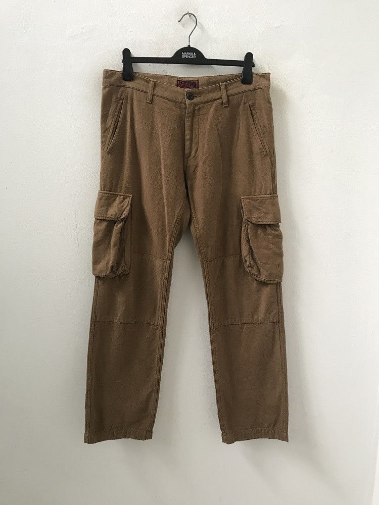 Johnbull Vintage Johnbull Kojima Made in Japan Cargo Trouser Pant Size US 34 / EU 50 - 2 Thumbnail
