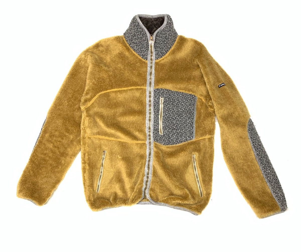 Designer × FilMelange × Japanese Brand Filmelange Sherpa Zipper Riri Jacket Size US S / EU 44-46 / 1 - 2 Thumbnail