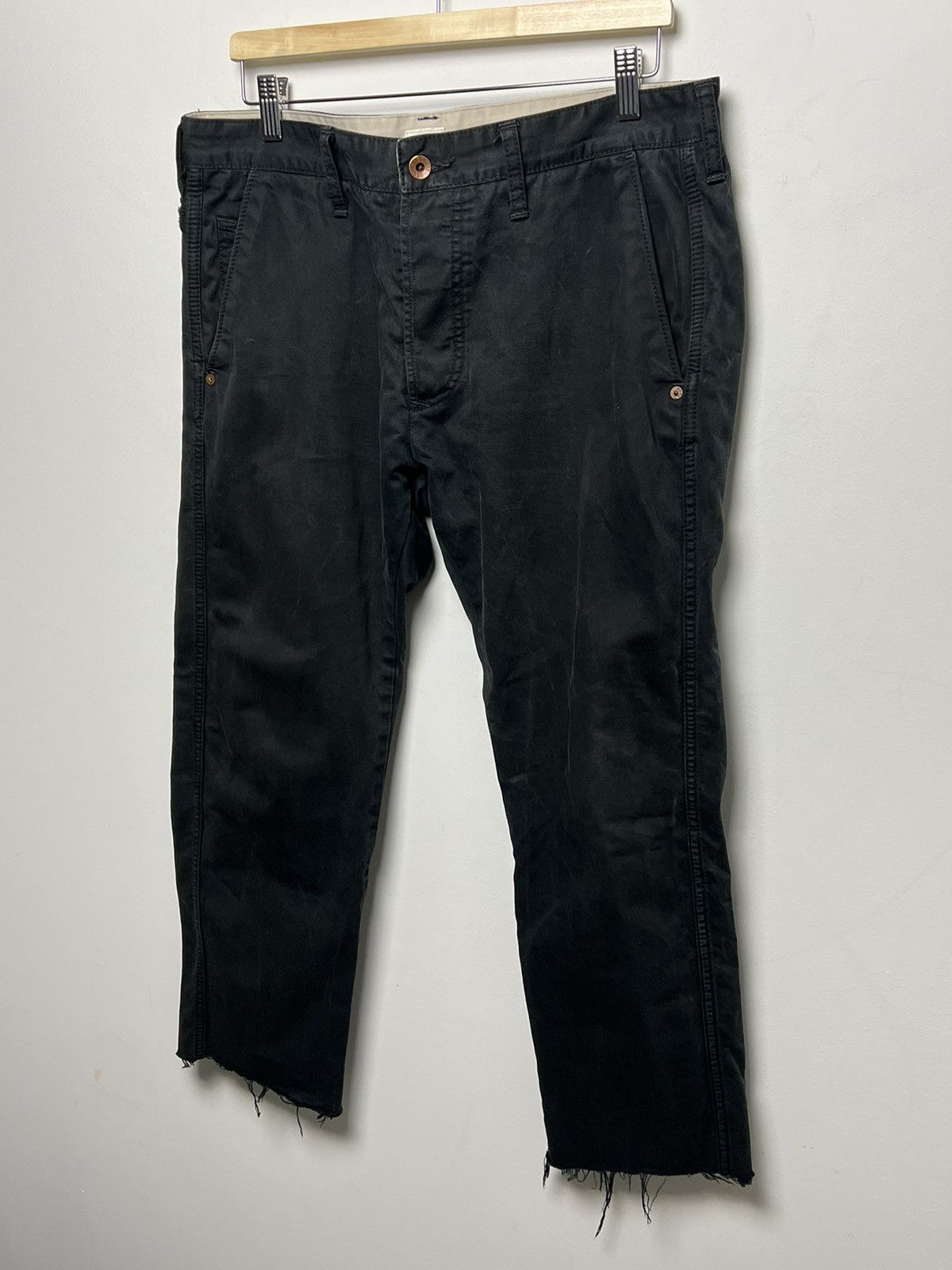 Edwin edwin y2k japan trashed cropped pants Size US 33 - 2 Thumbnail