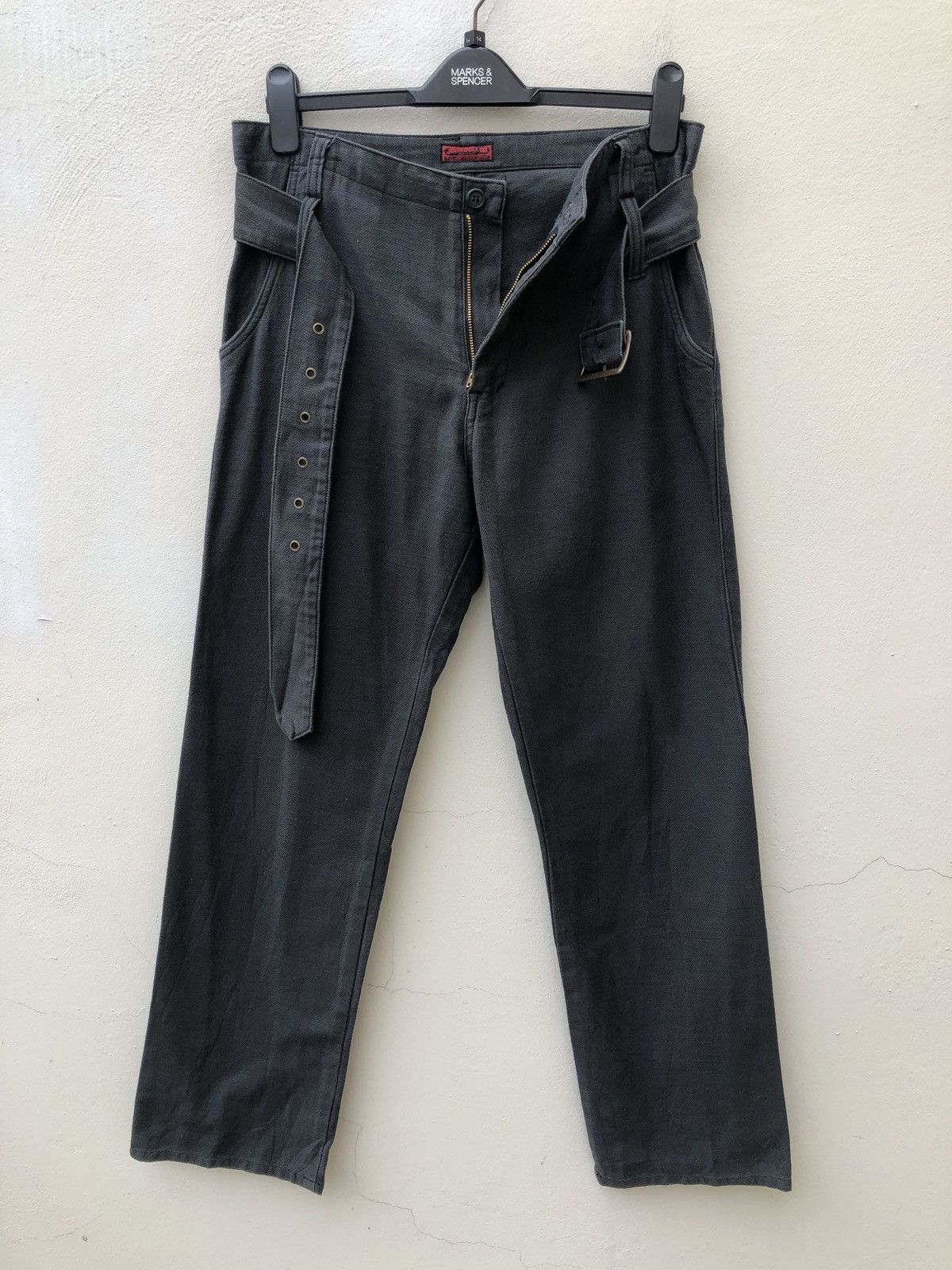 Johnbull Vintage JOHN BULL Japan Belted Waist Pant Size US 32 / EU 48 - 4 Thumbnail