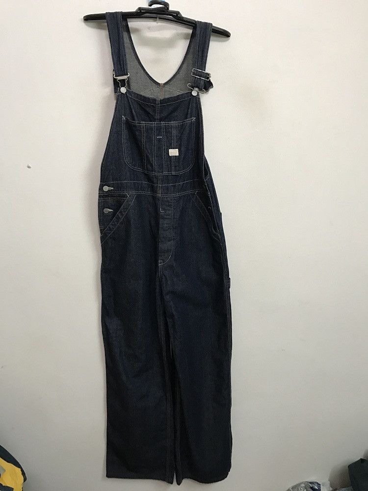 Johnbull Japanese Brand JOHNBULL Made in Japan Denim Overalls Jeans Size US 31 - 4 Thumbnail