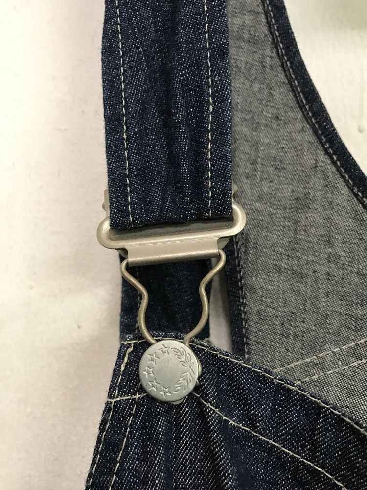 Johnbull Japanese Brand JOHNBULL Made in Japan Denim Overalls Jeans Size US 31 - 7 Thumbnail