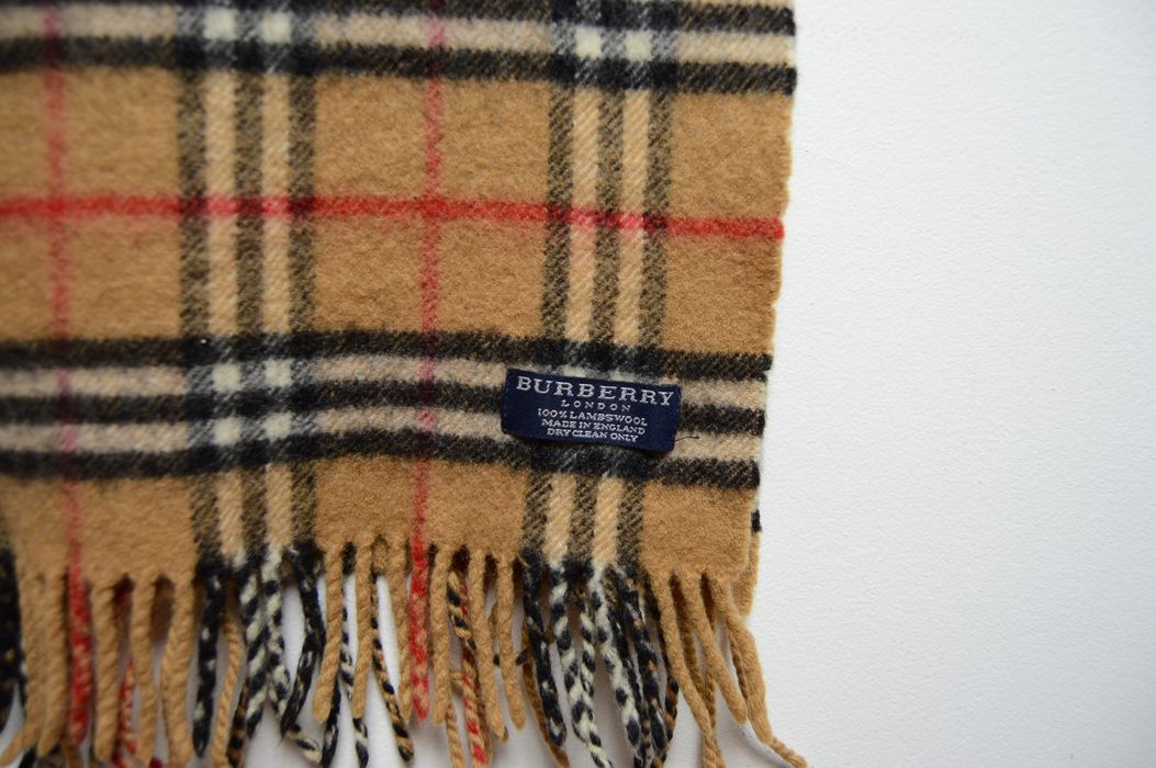 burberry scarf lambswool