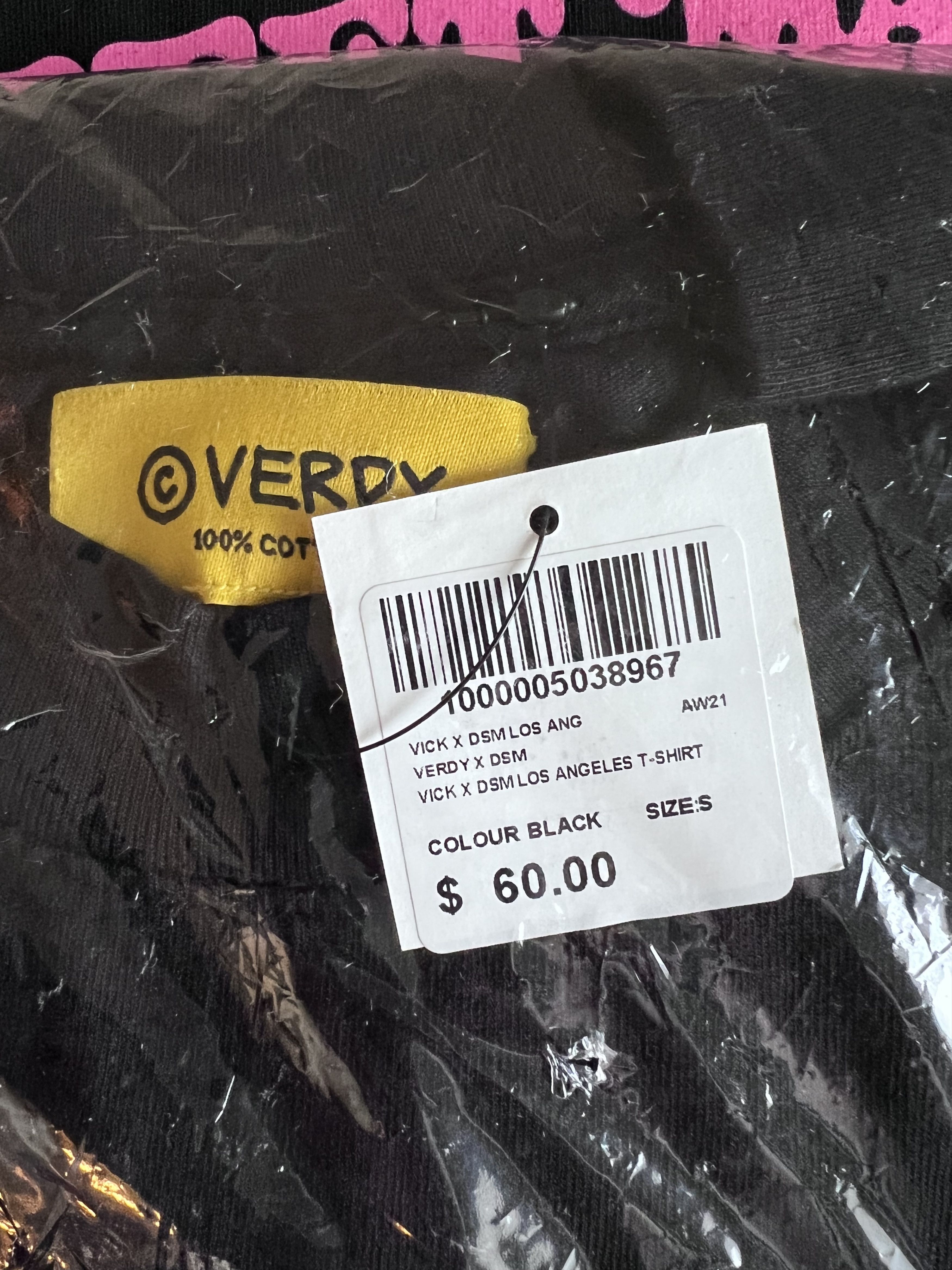 Dover Street Market × Girls Don't Cry Dover Street Market Verdy Tee Black Size US S / EU 44-46 / 1 - 4 Thumbnail