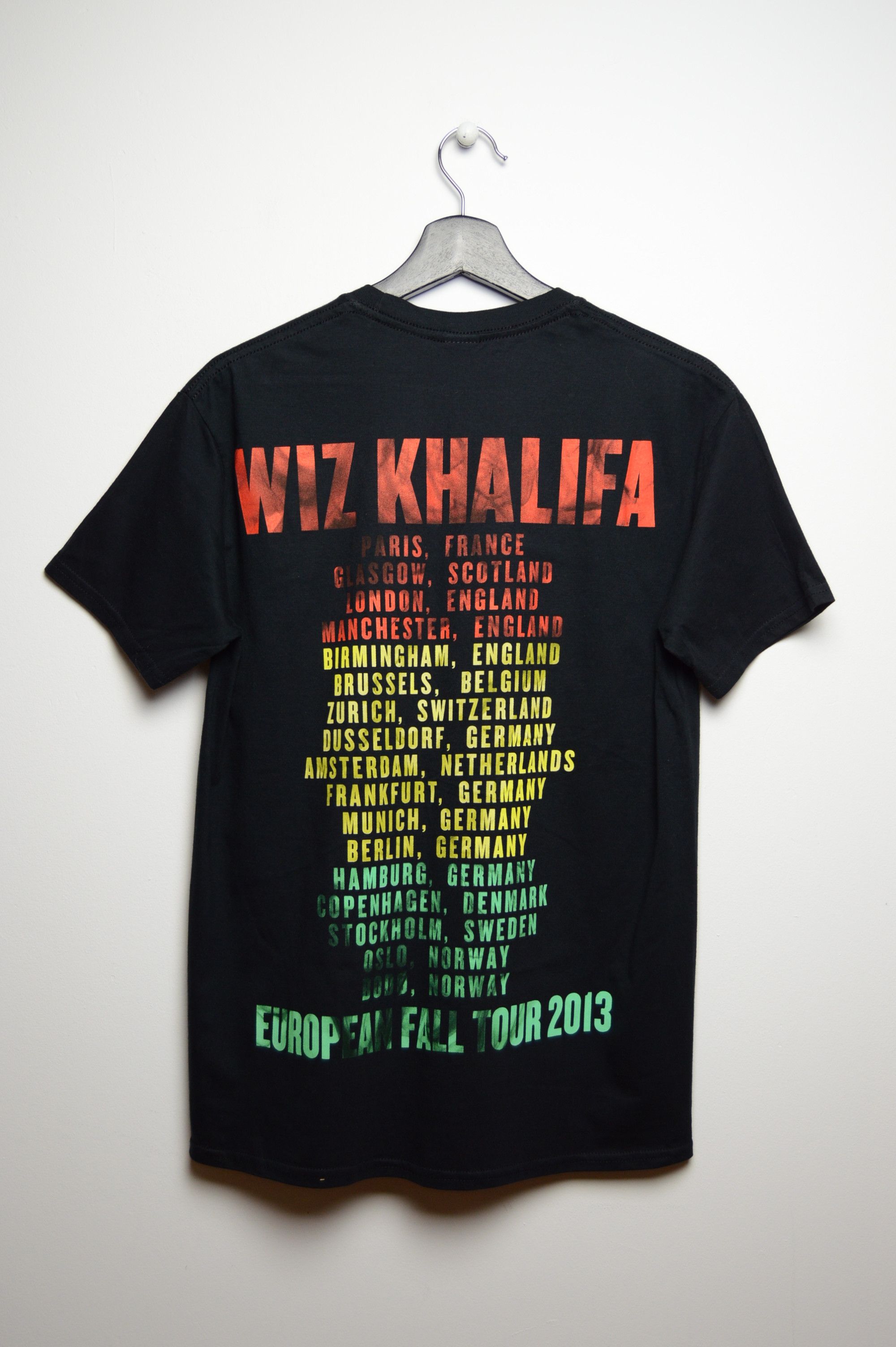 Rap Tees wiz khalifa tour tee 2013 Size US M / EU 48-50 / 2 - 5 Thumbnail