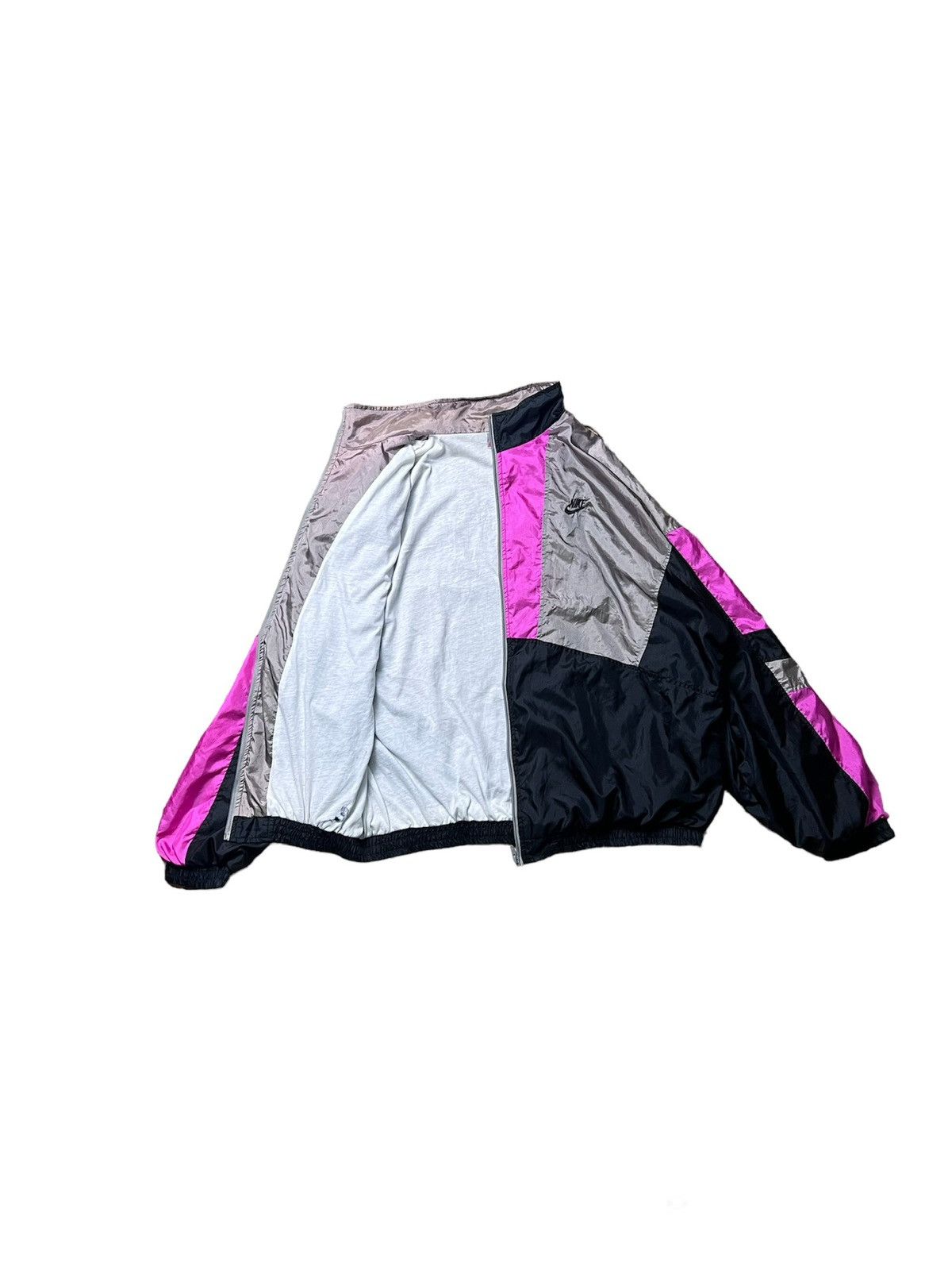 Nike × Vintage Vintage 90’s Big Nike Swoosh Colourway Rare Design Size US XXL / EU 58 / 5 - 3 Thumbnail
