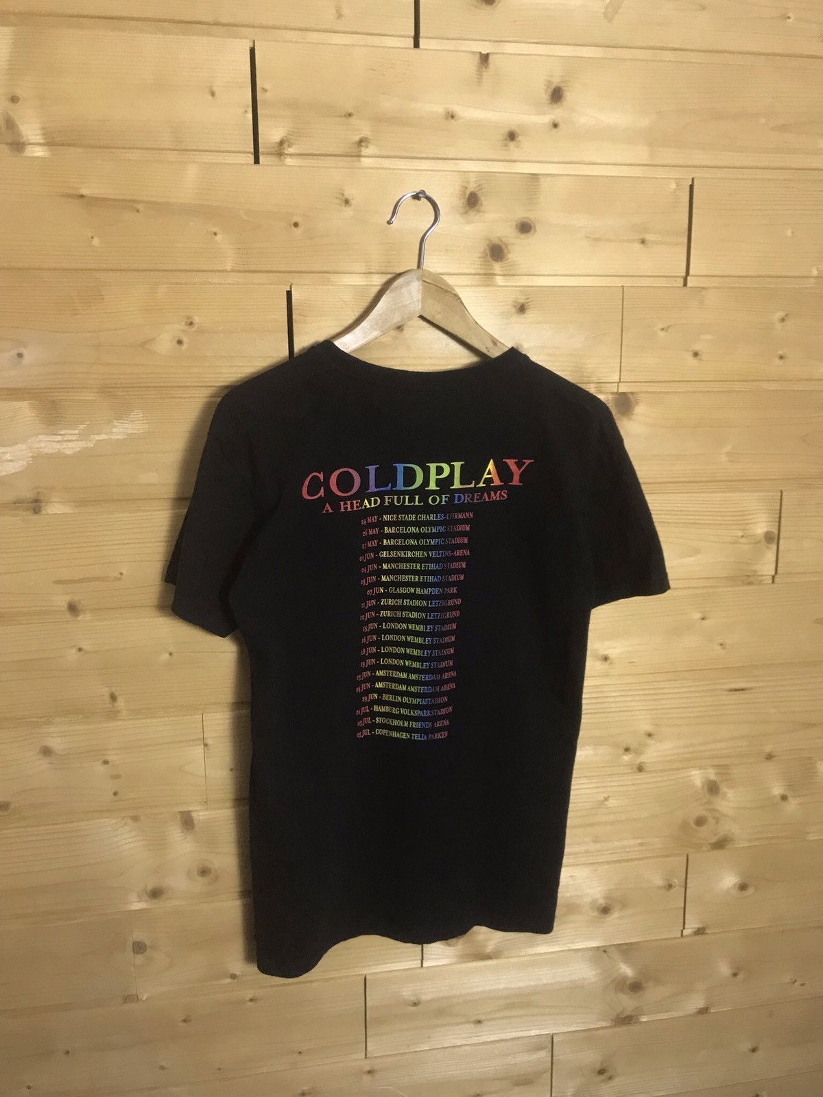 Band Tees Coldplay tour t-shirt Size US M / EU 48-50 / 2 - 7 Thumbnail