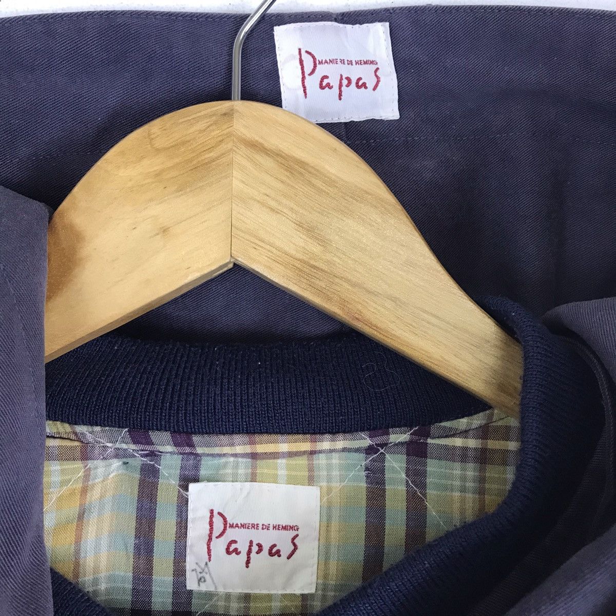 Vintage Vintage Papas Sports Faded Hoodie Jacket Size US L / EU 52-54 / 3 - 9 Thumbnail