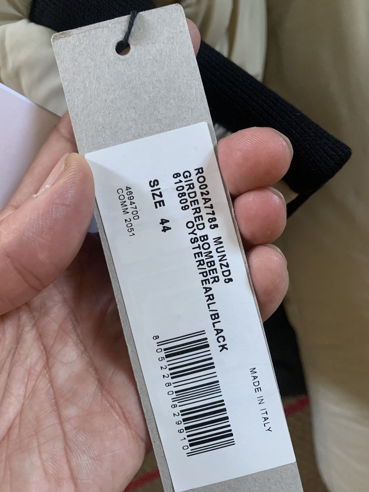 Rick Owens RICK OWENS Twill and shell down jacket Size US S / EU 44-46 / 1 - 8 Thumbnail